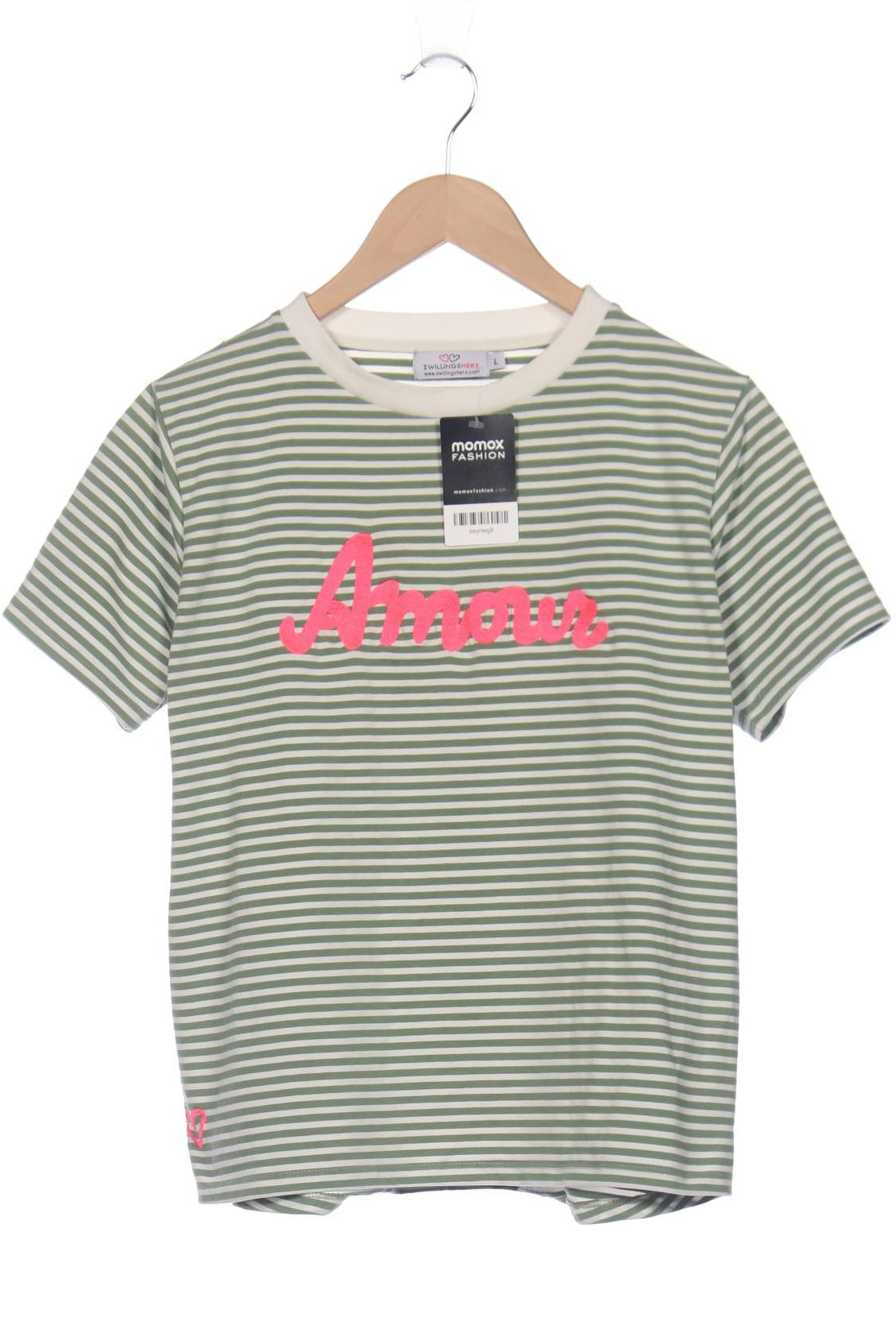 

Zwillingsherz Damen T-Shirt, grün, Gr. 42