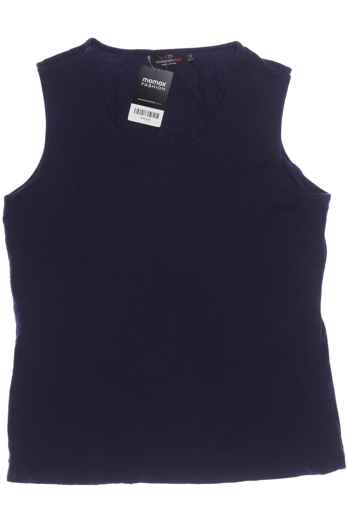 

Zwillingsherz Damen Top, marineblau, Gr. 42