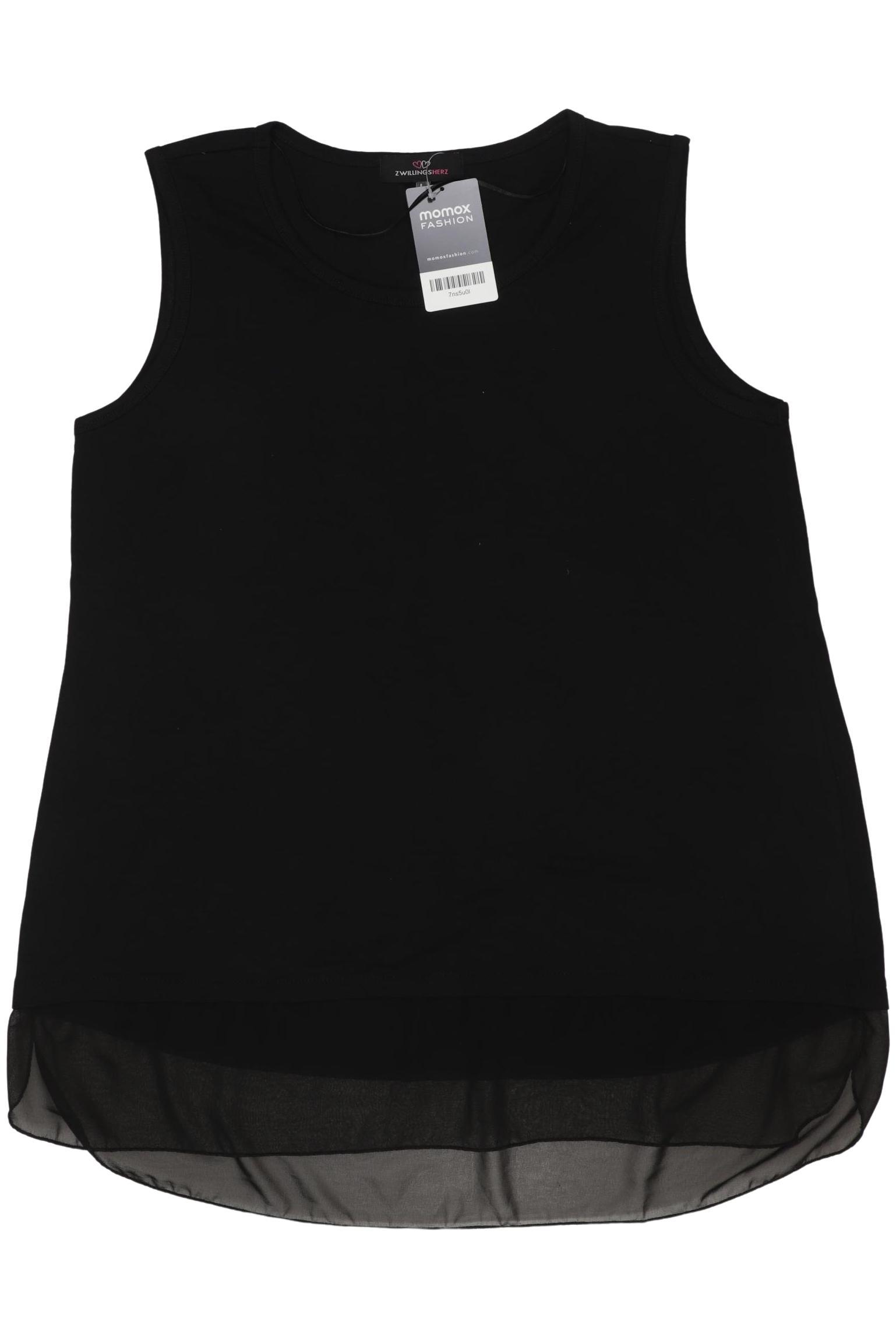 

Zwillingsherz Damen Top, schwarz, Gr. 42