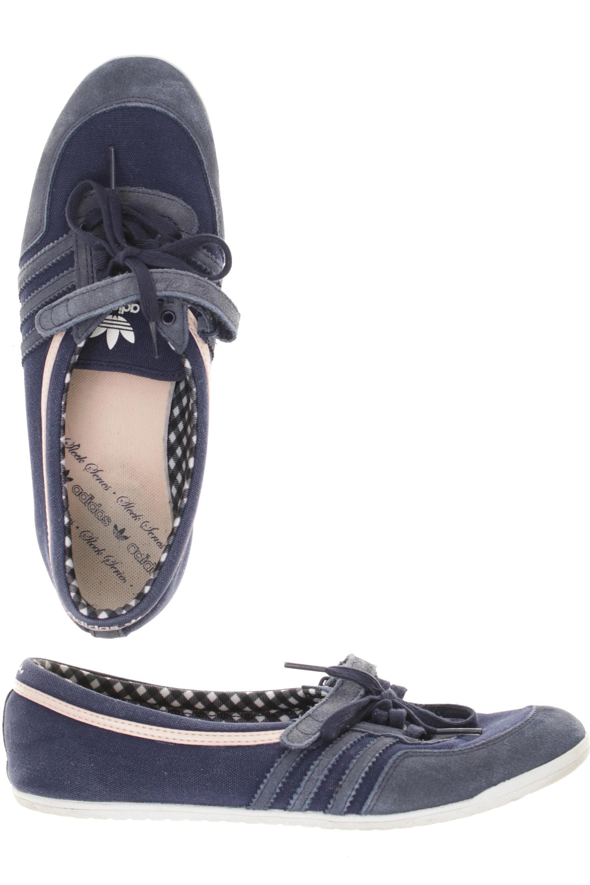 

adidas Originals Damen Ballerinas, blau, Gr. 7.5