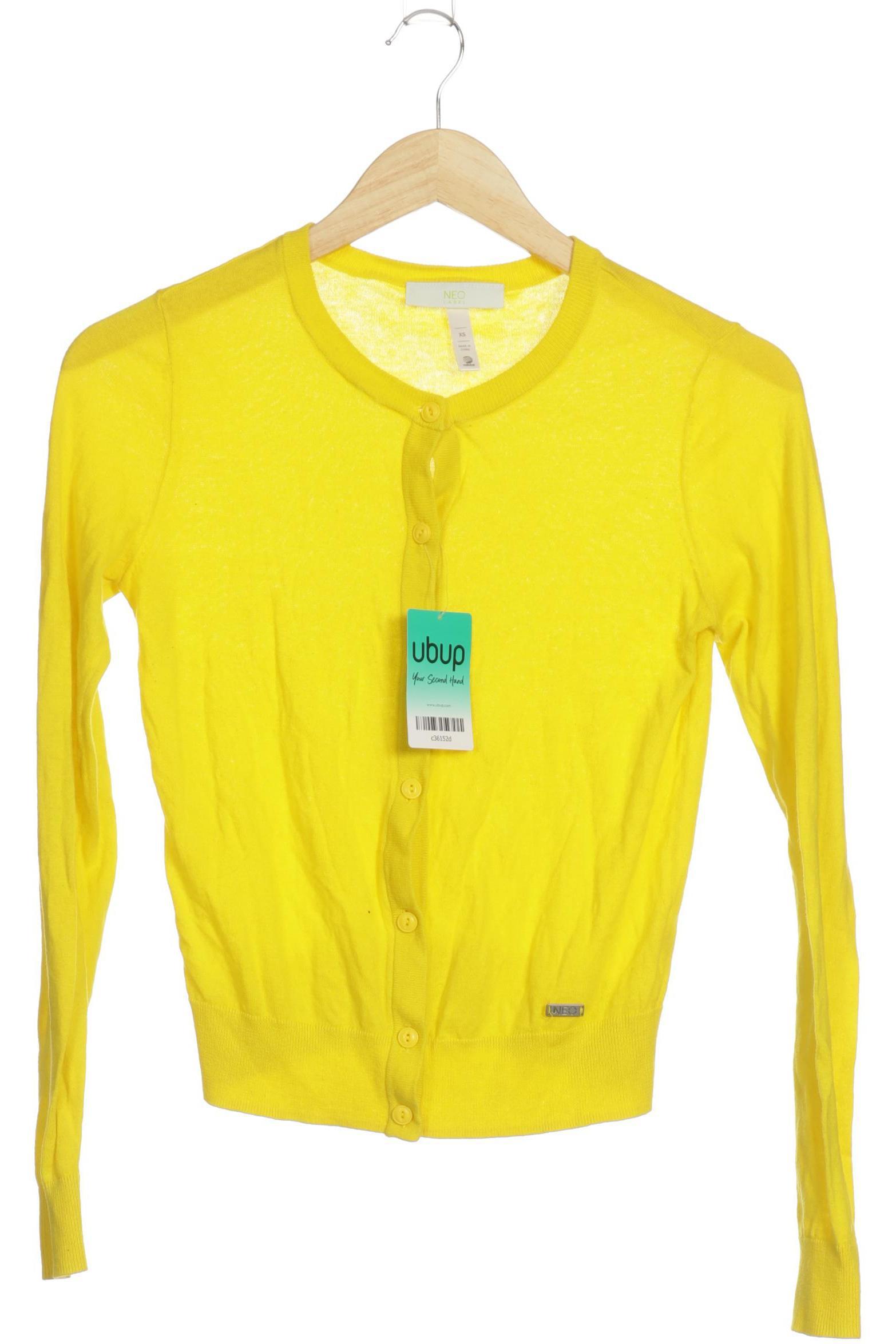 

adidas NEO Damen Strickjacke, gelb, Gr.