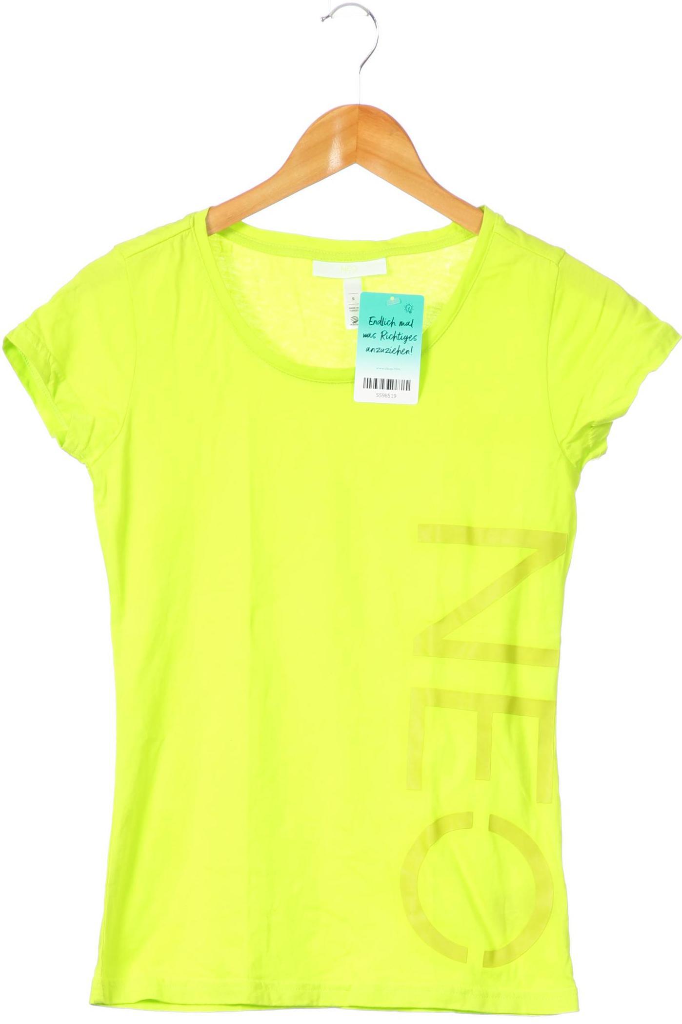 

adidas NEO Damen T-Shirt, gelb, Gr.