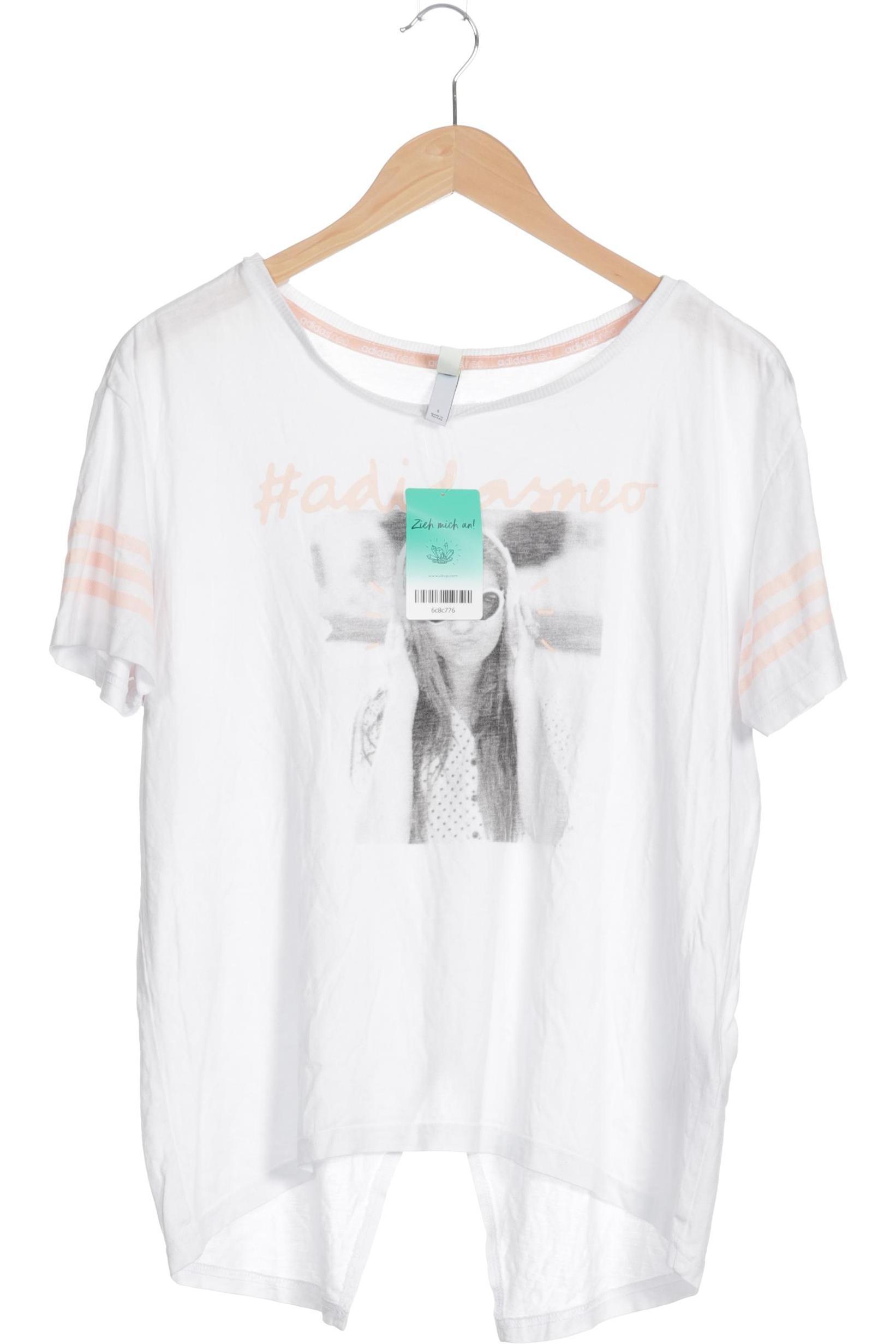 

adidas NEO Damen T-Shirt, weiß, Gr.