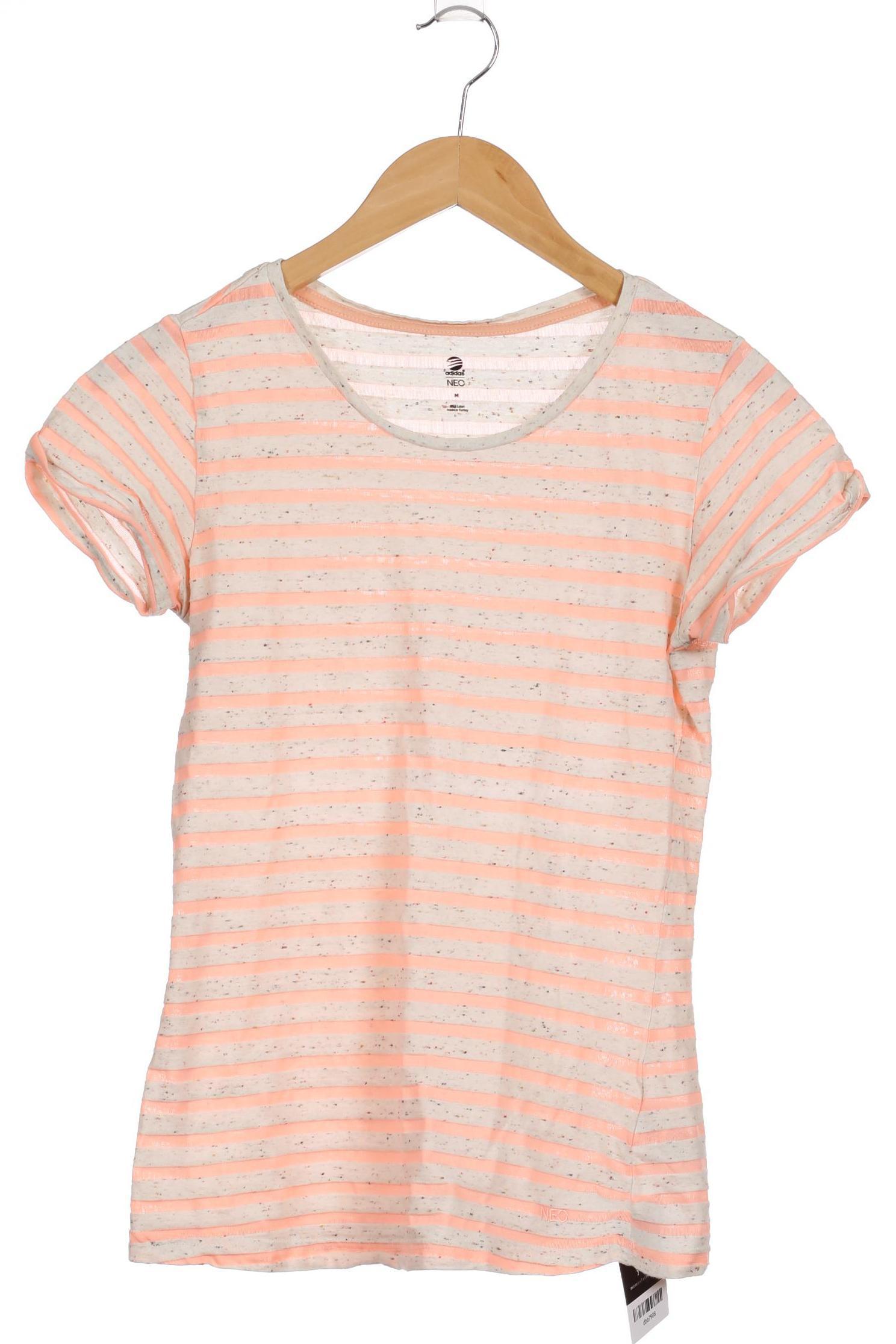 

adidas NEO Damen T-Shirt, orange, Gr.