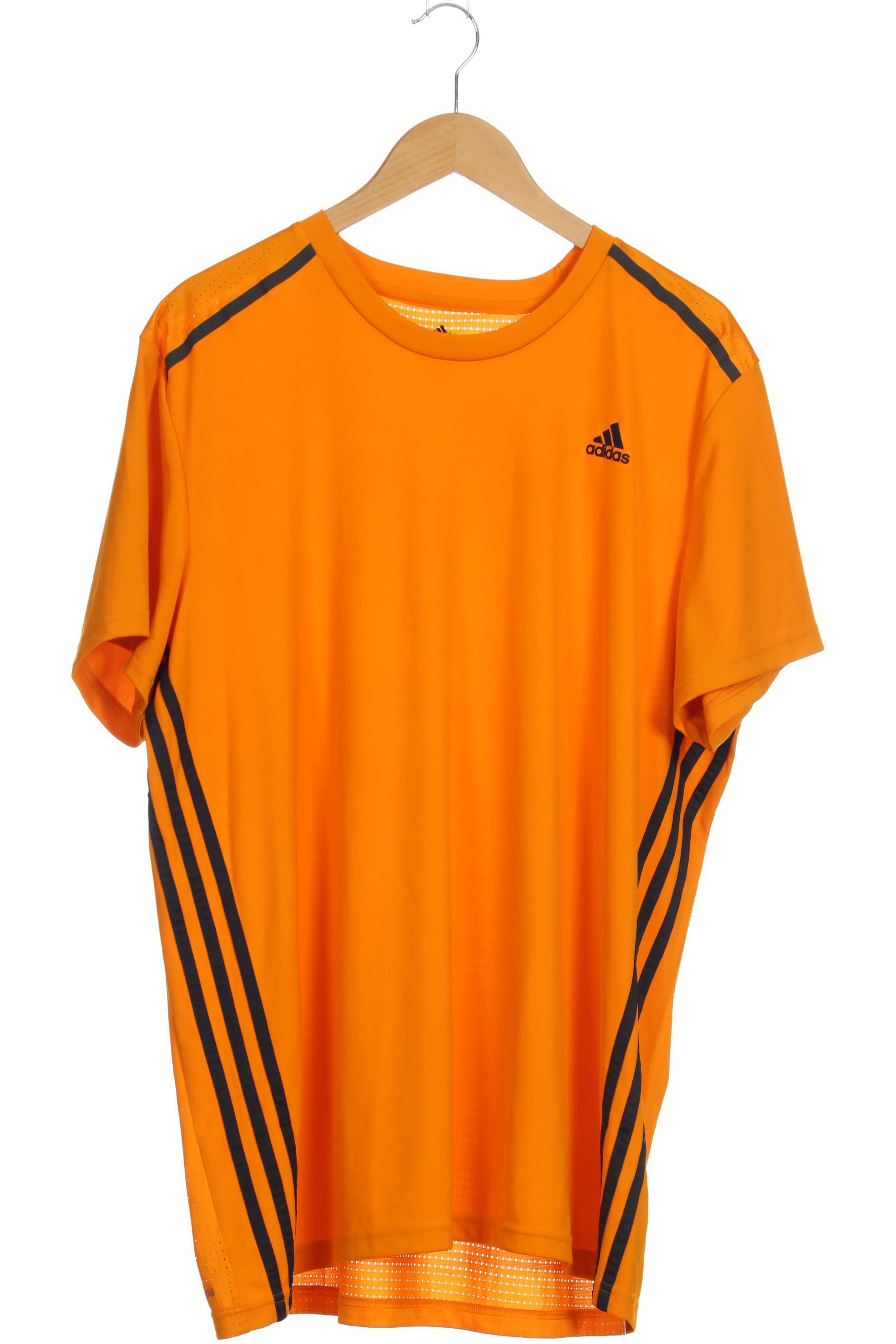 

adidas Herren T-Shirt, orange, Gr.