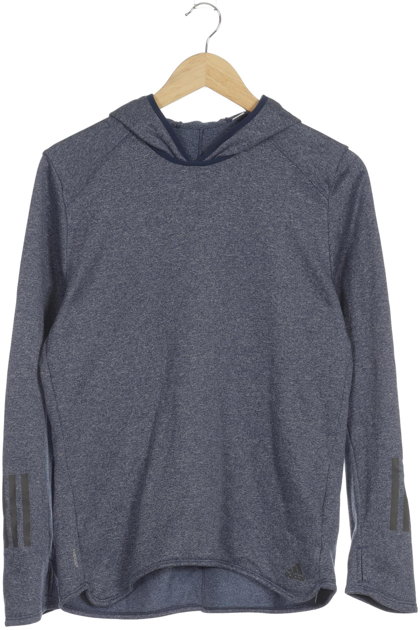 

adidas Damen Kapuzenpullover, blau, Gr.