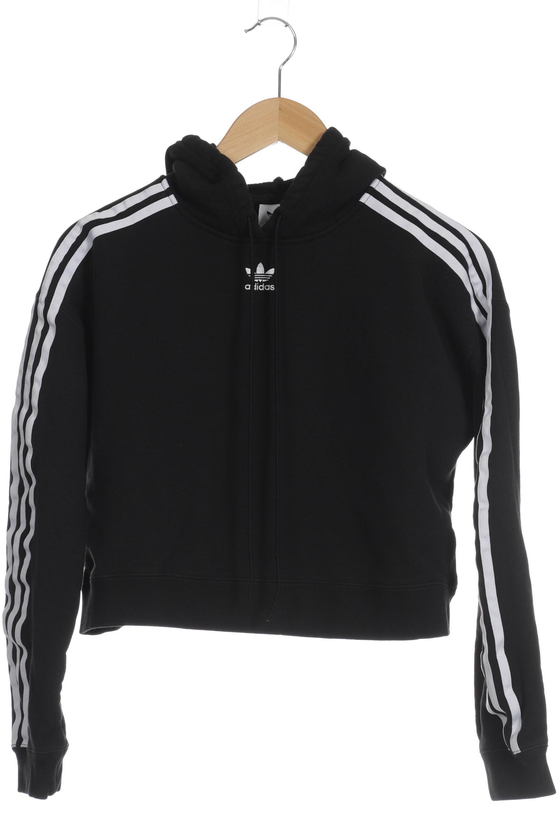 

adidas Originals Damen Kapuzenpullover, schwarz, Gr. 34
