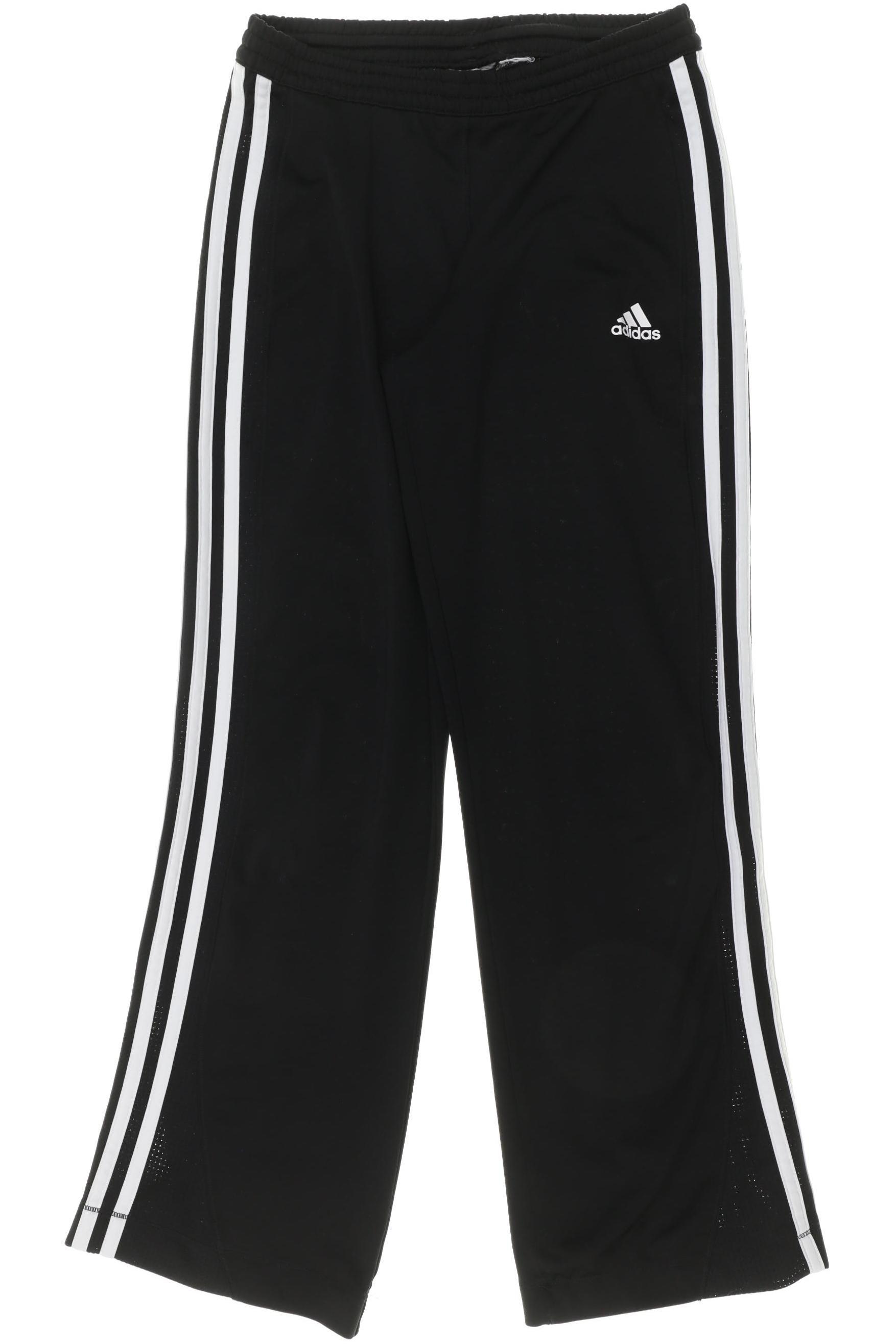 

adidas Damen Stoffhose, schwarz, Gr.