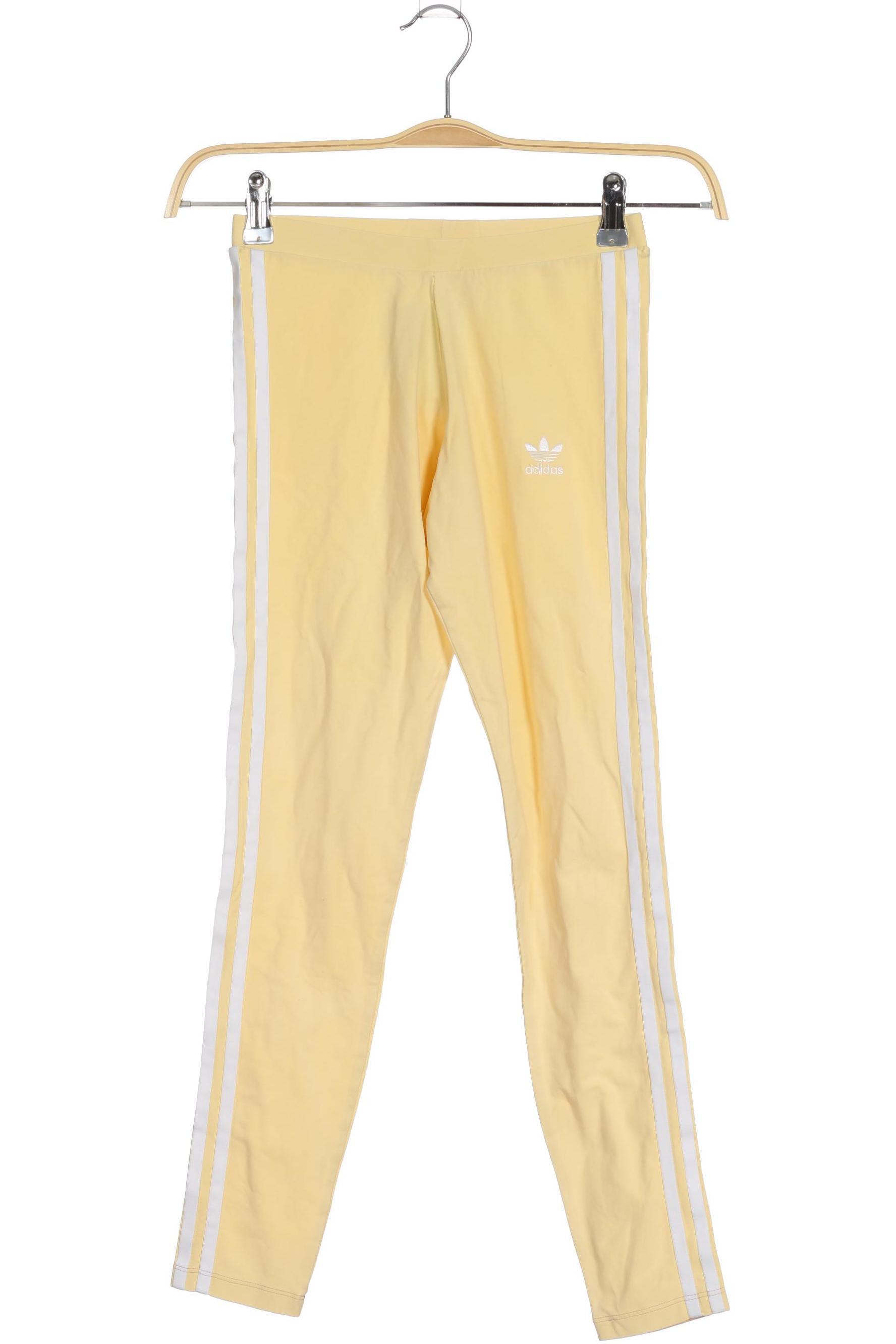 

adidas Originals Damen Stoffhose, gelb, Gr. 34