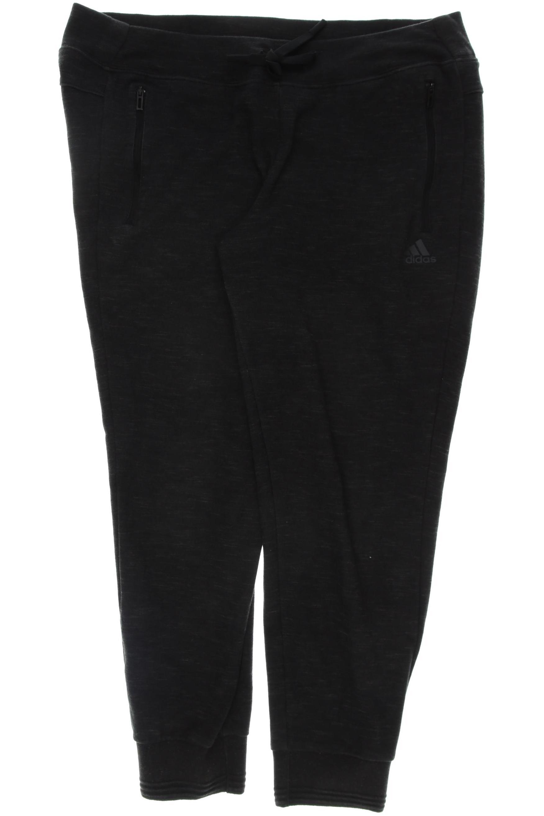 

adidas Damen Stoffhose, schwarz, Gr. 42