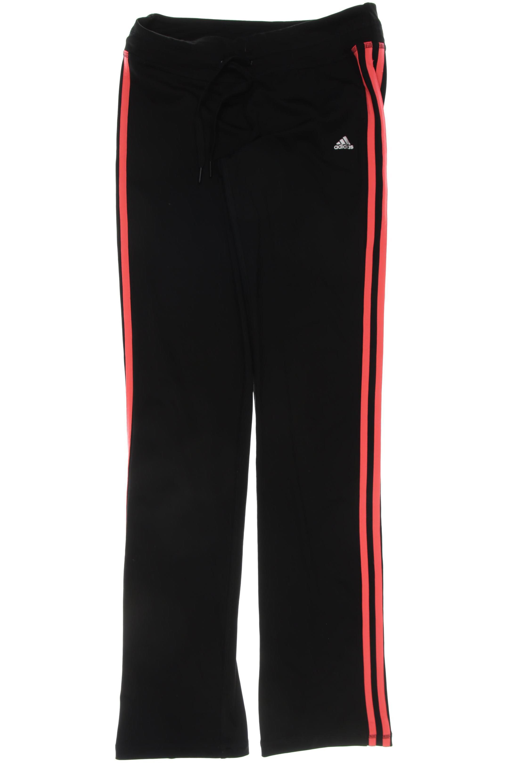 

adidas Damen Stoffhose, schwarz, Gr.