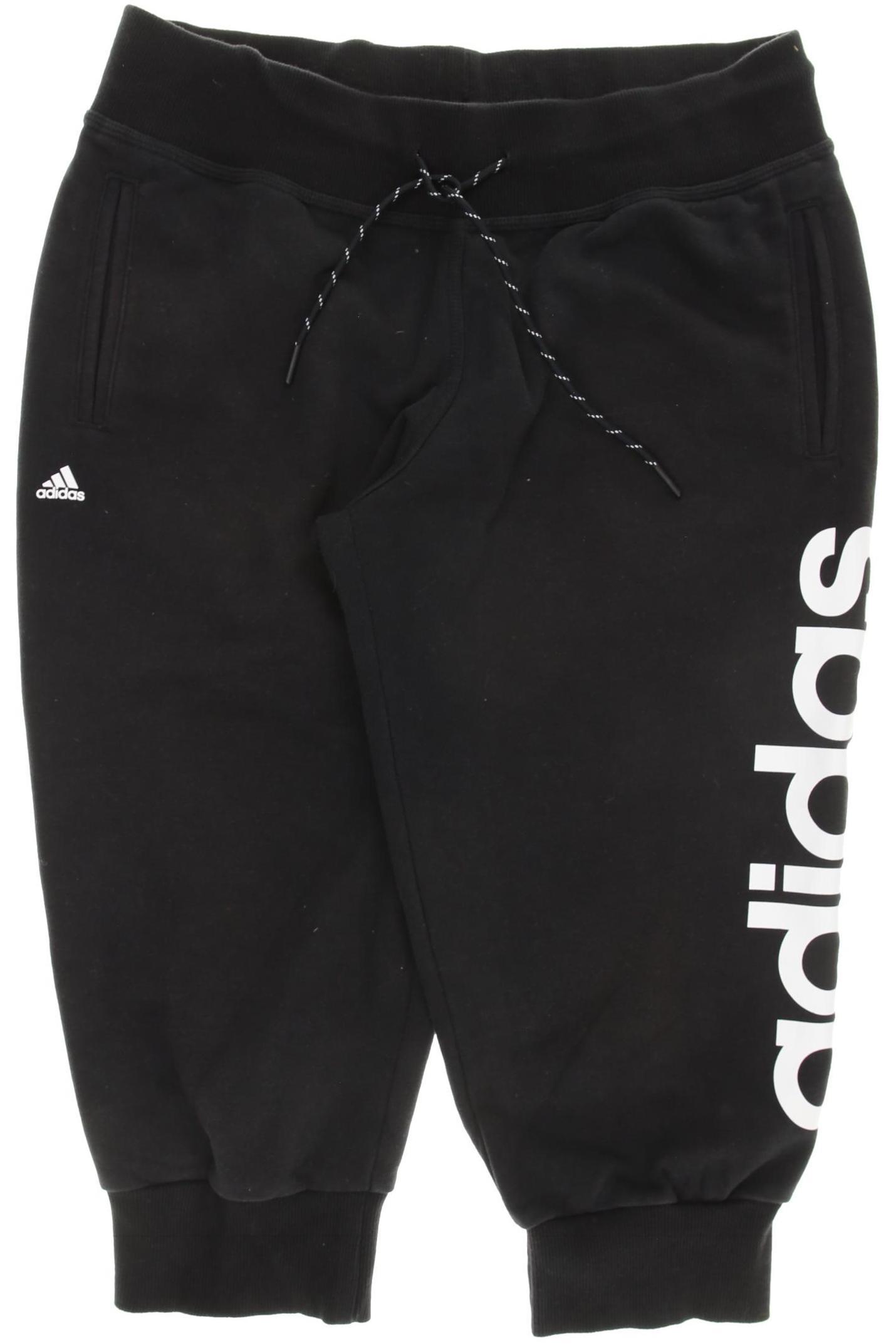 

adidas Damen Stoffhose, schwarz, Gr. 42