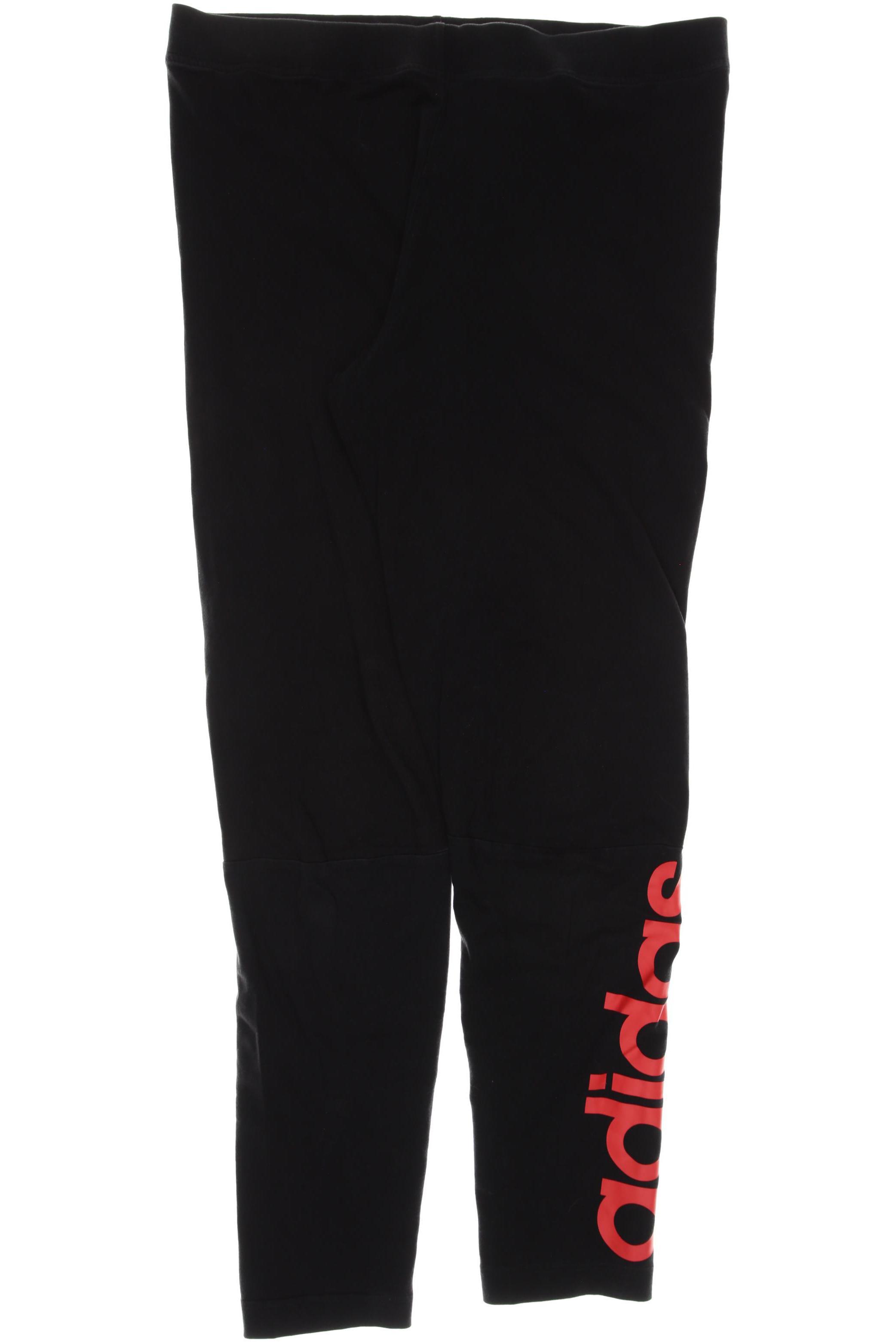 

adidas Damen Stoffhose, schwarz, Gr. 42