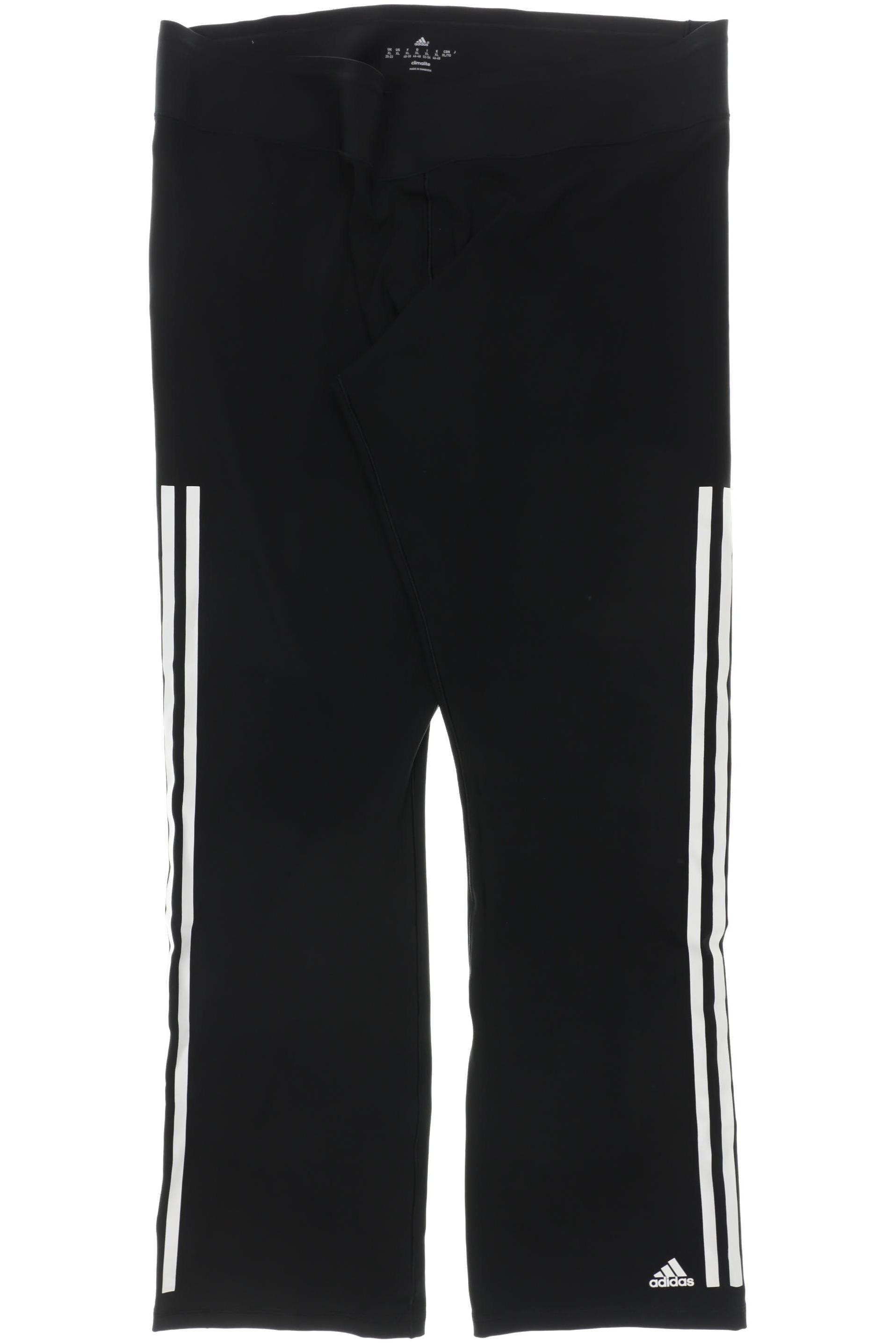 

adidas Damen Stoffhose, schwarz, Gr.