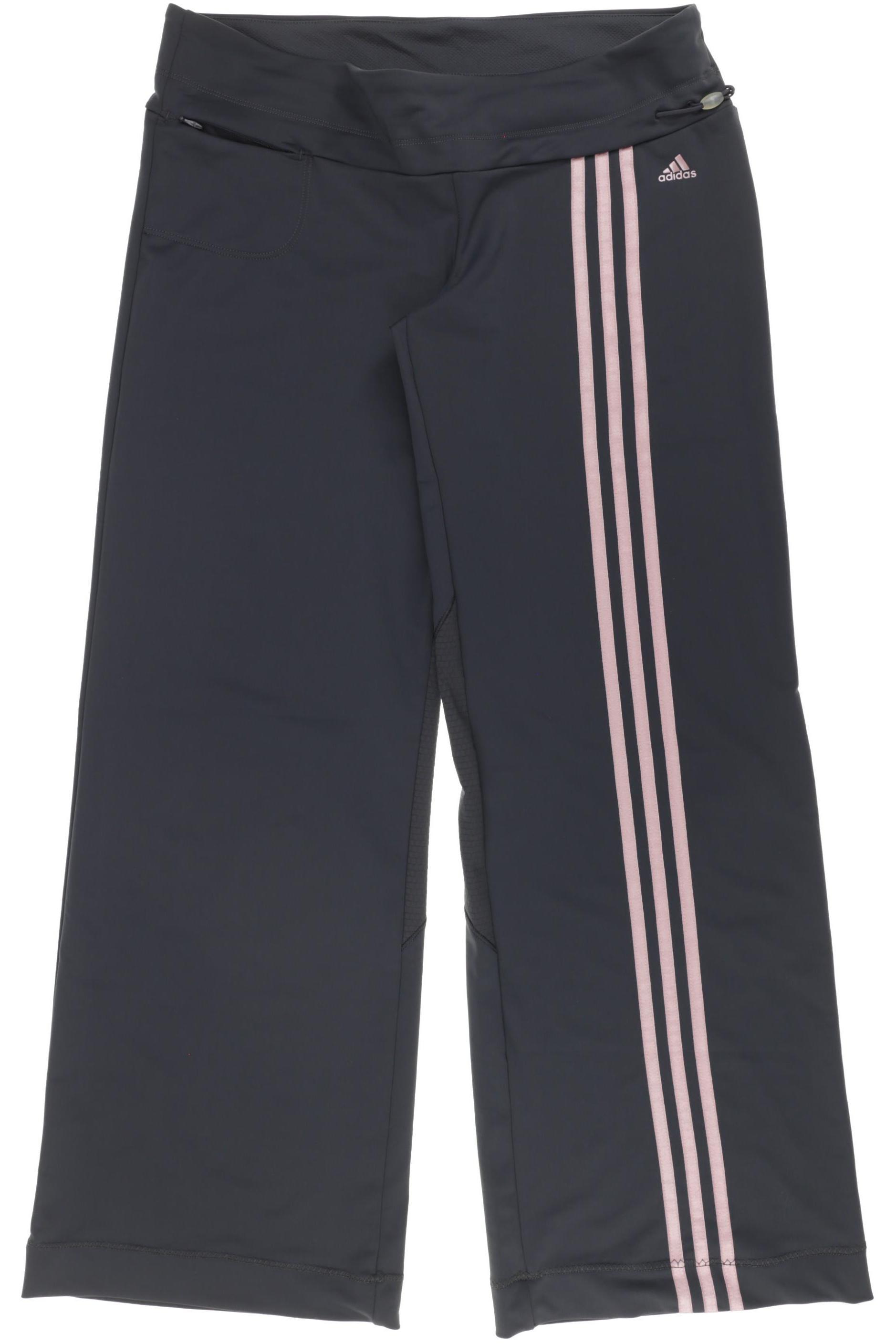 

adidas Damen Stoffhose, grau, Gr. 44