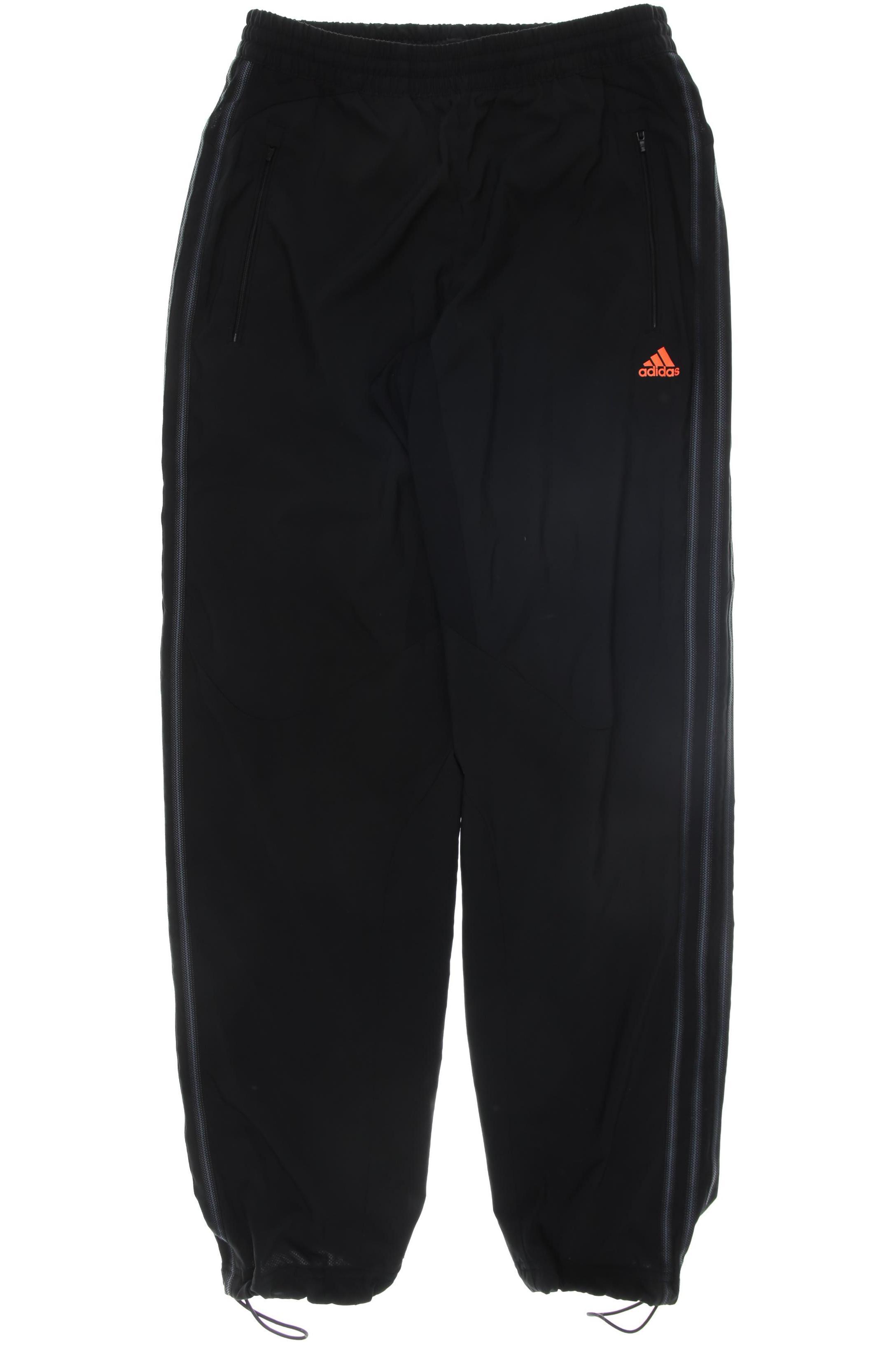 

adidas Damen Stoffhose, schwarz, Gr.