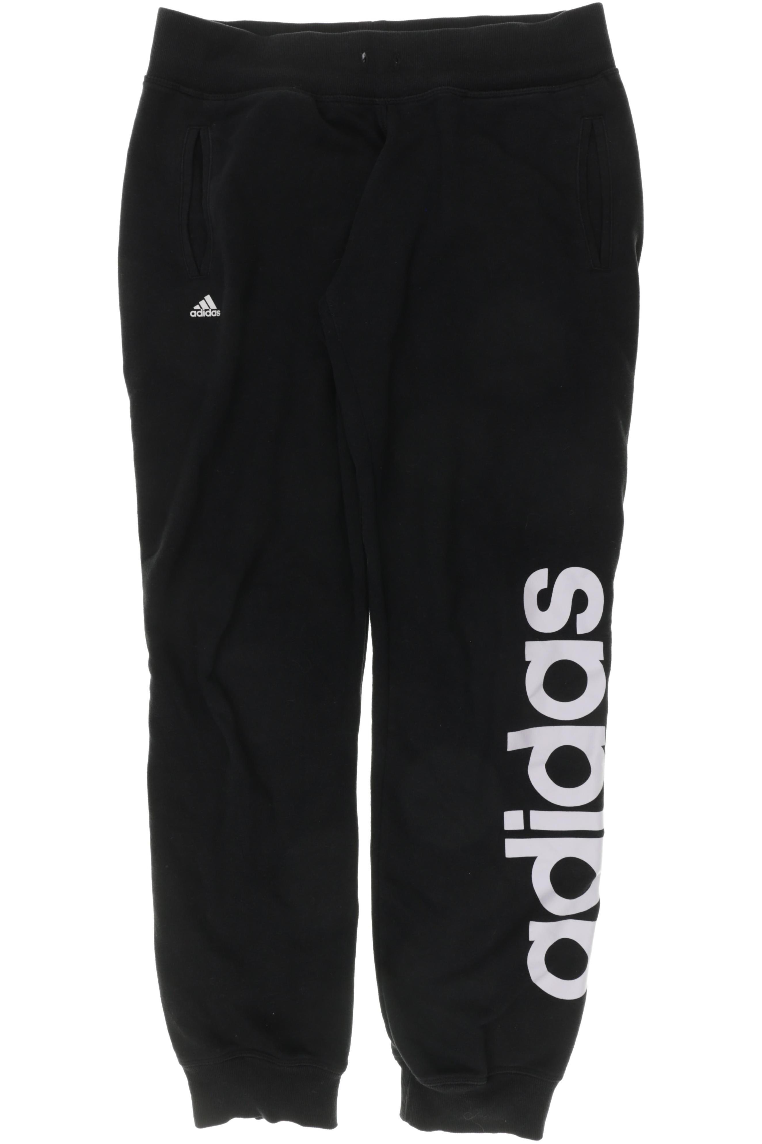 

adidas Damen Stoffhose, schwarz, Gr. 38