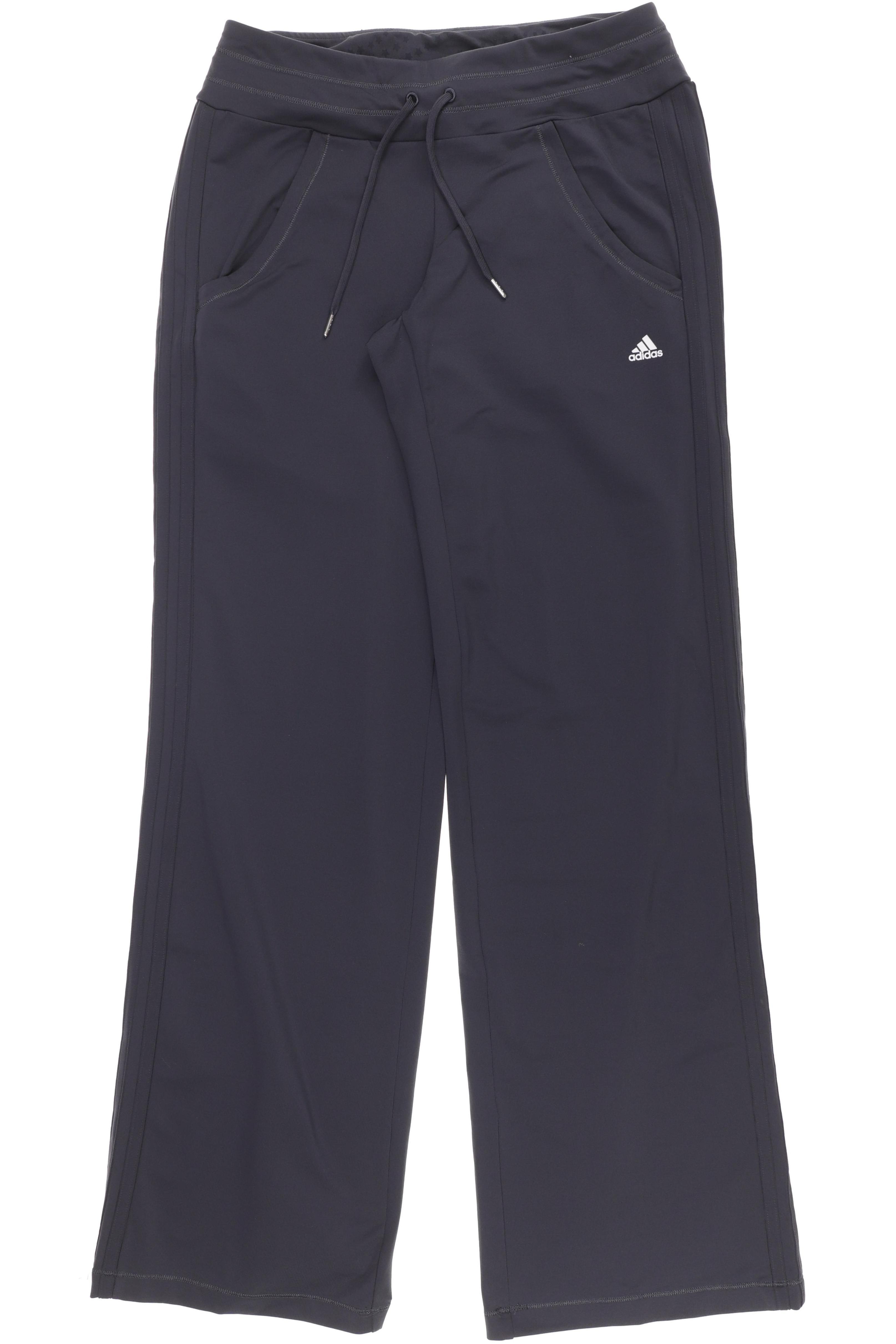 

adidas Damen Stoffhose, grau, Gr. 36