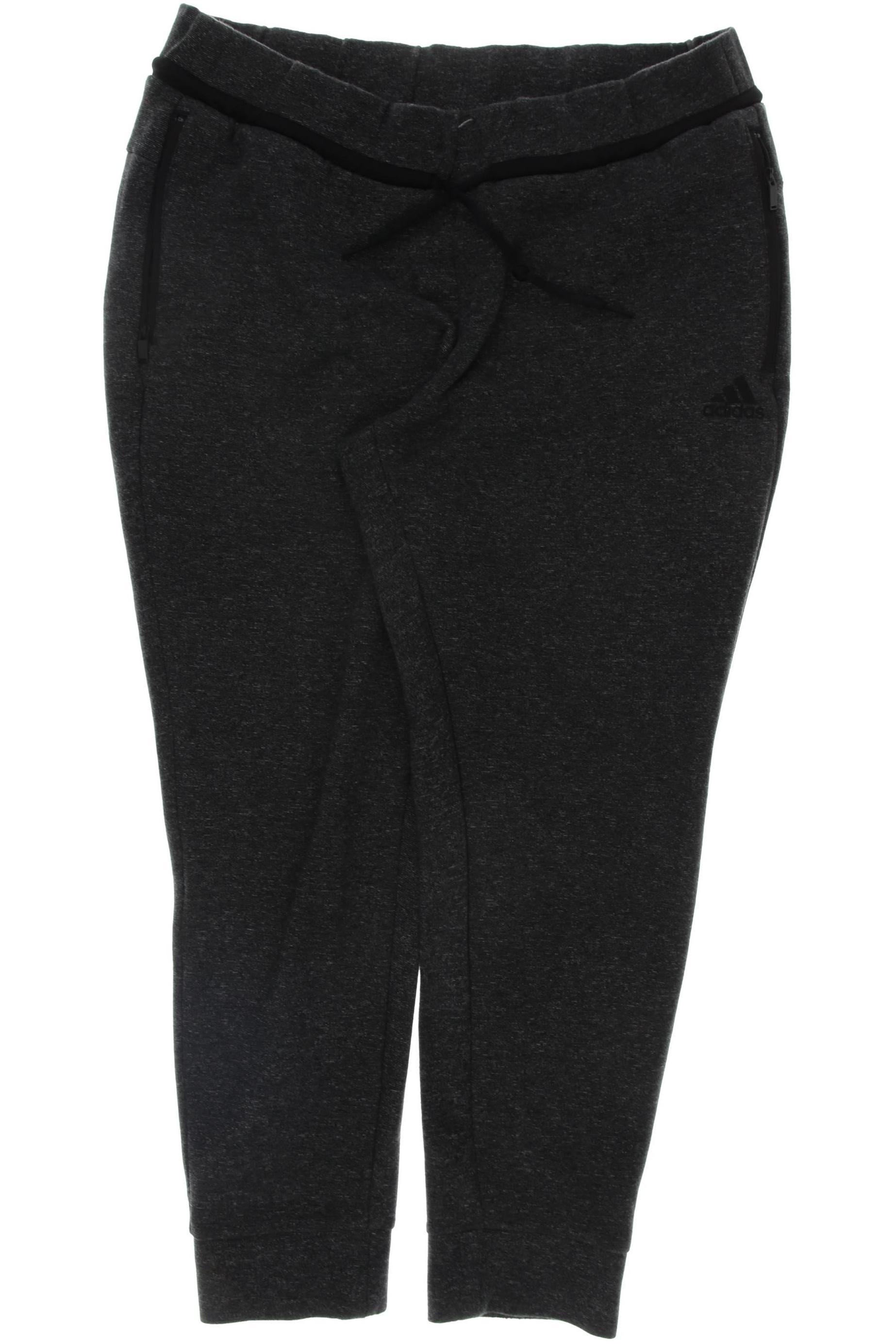 

adidas Damen Stoffhose, schwarz, Gr. 42