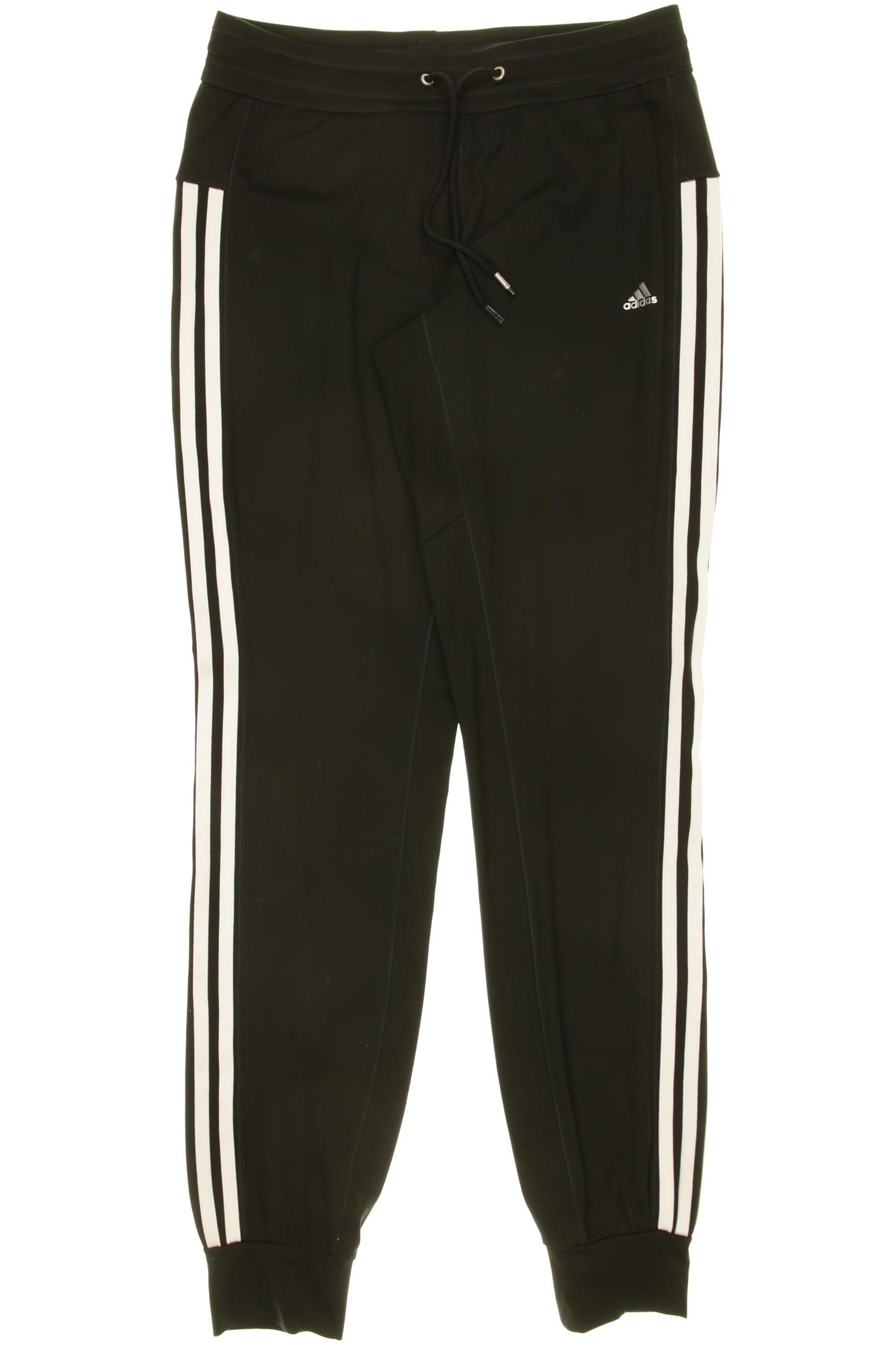

adidas Damen Stoffhose, schwarz, Gr.