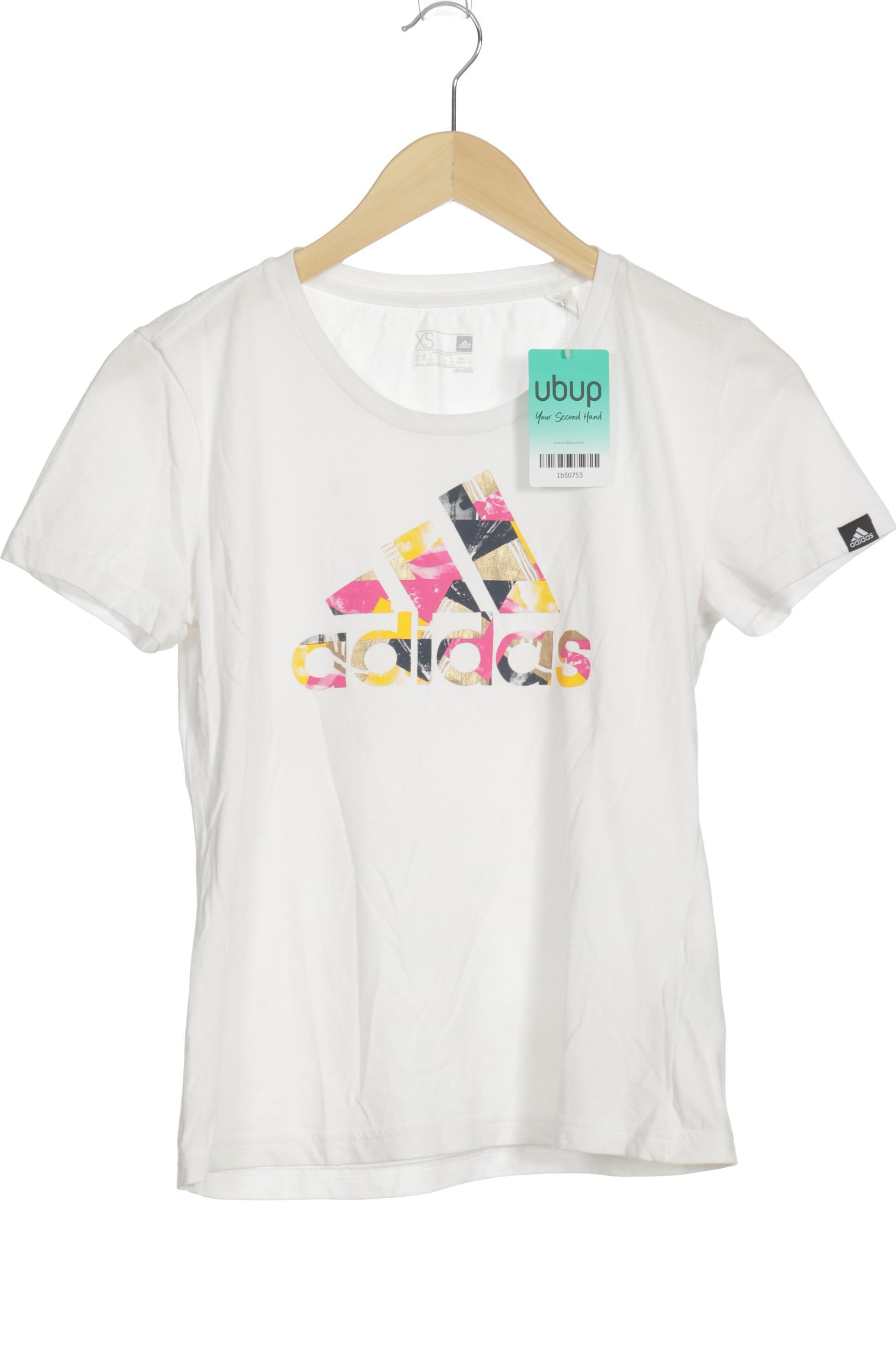 

adidas Damen T-Shirt, weiß, Gr.