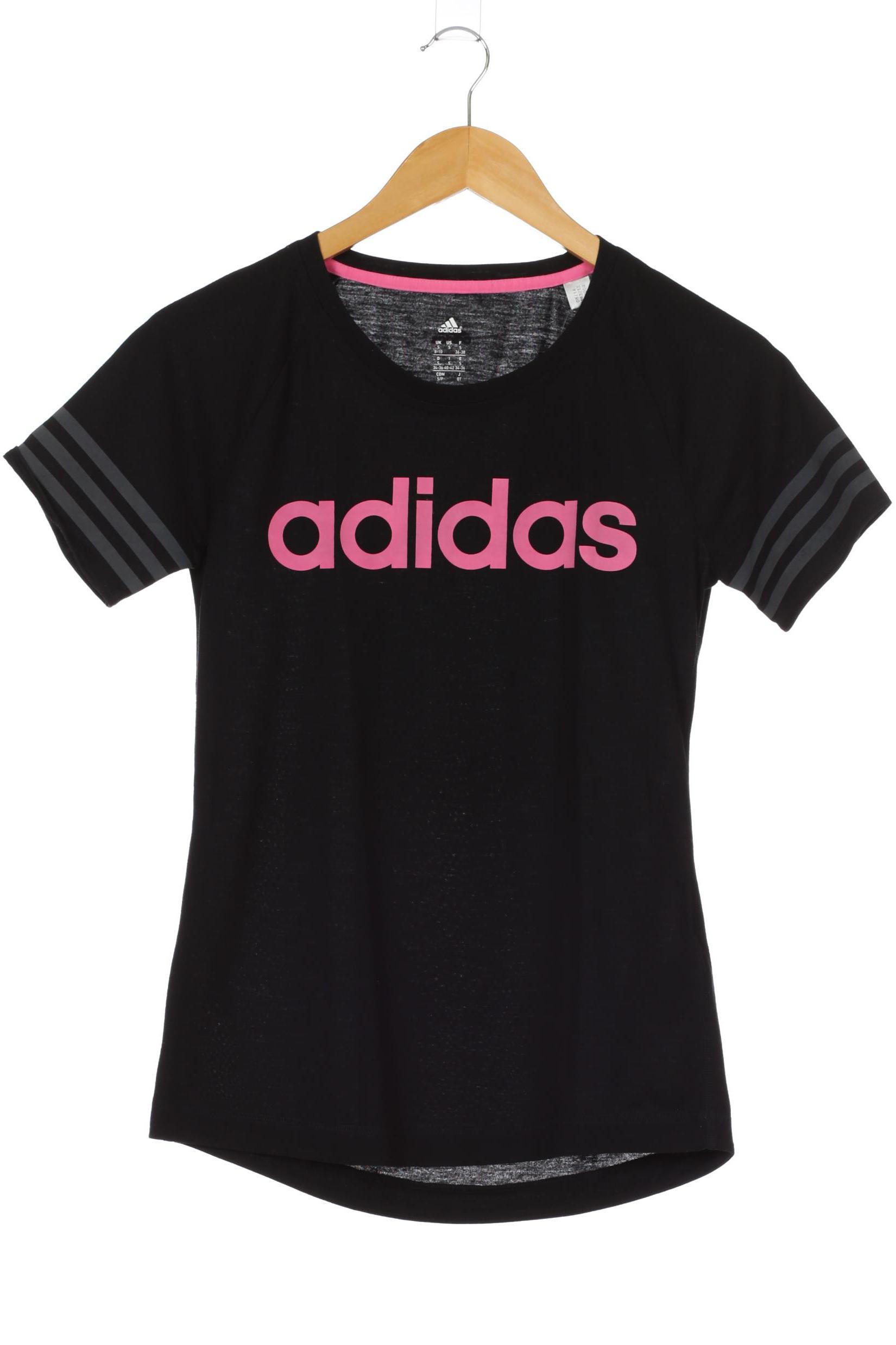 

adidas Damen T-Shirt, schwarz, Gr.