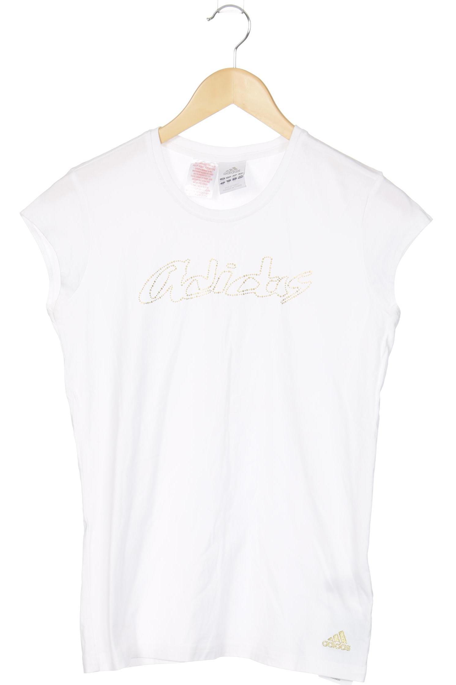 

adidas Mädchen T-Shirt, weiß, Gr. 176