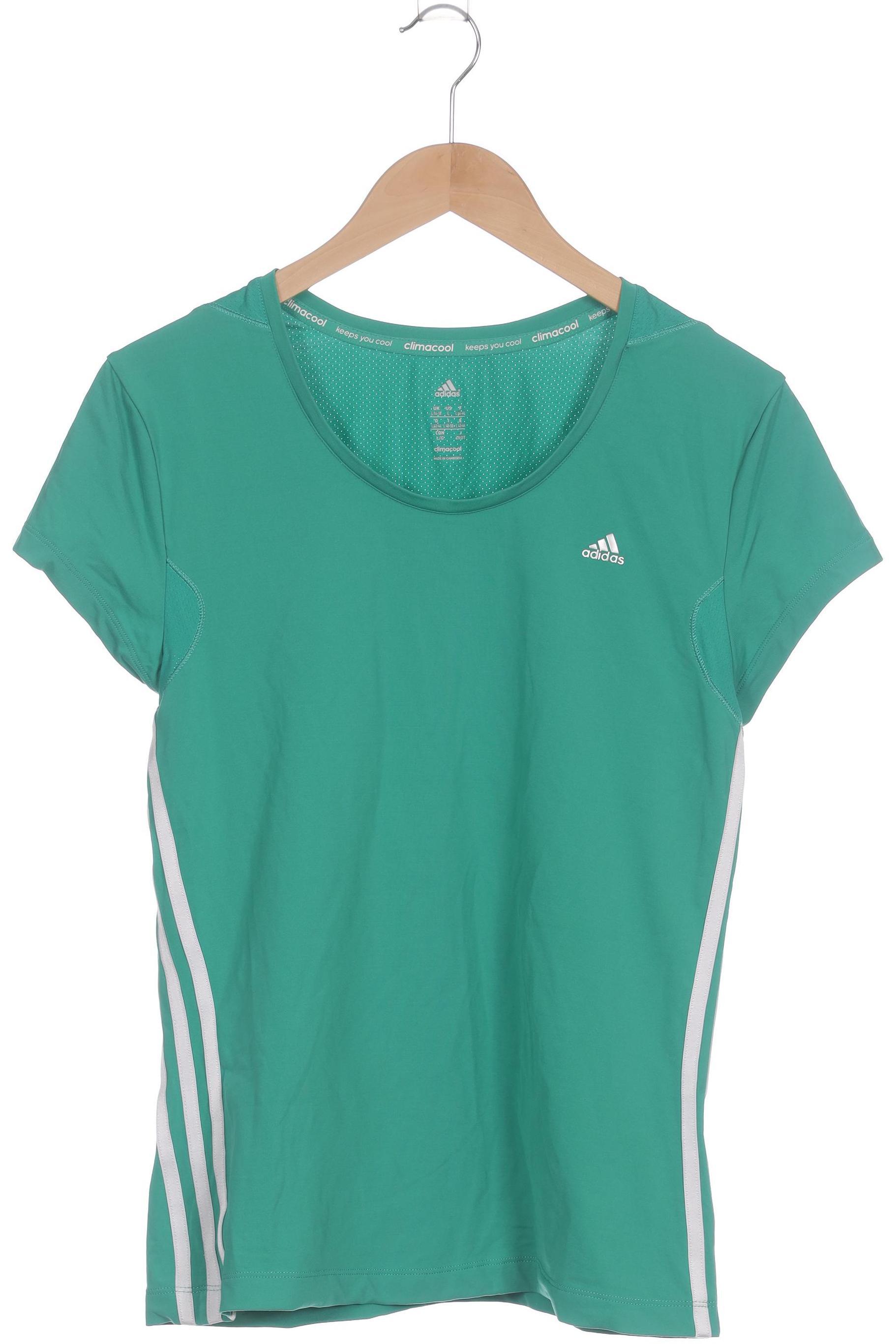 

adidas Damen T-Shirt, grün, Gr.