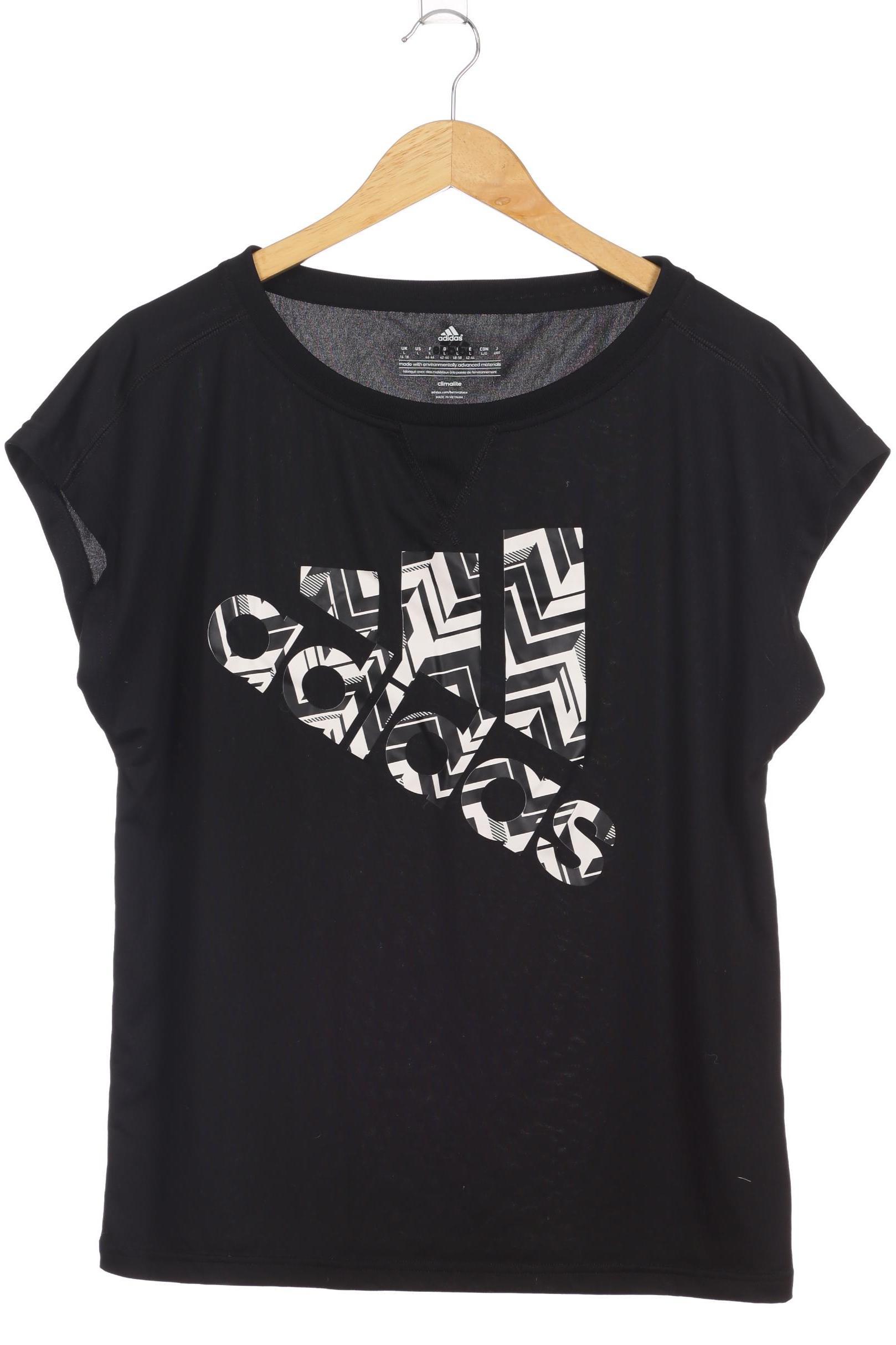 

adidas Damen T-Shirt, schwarz, Gr.