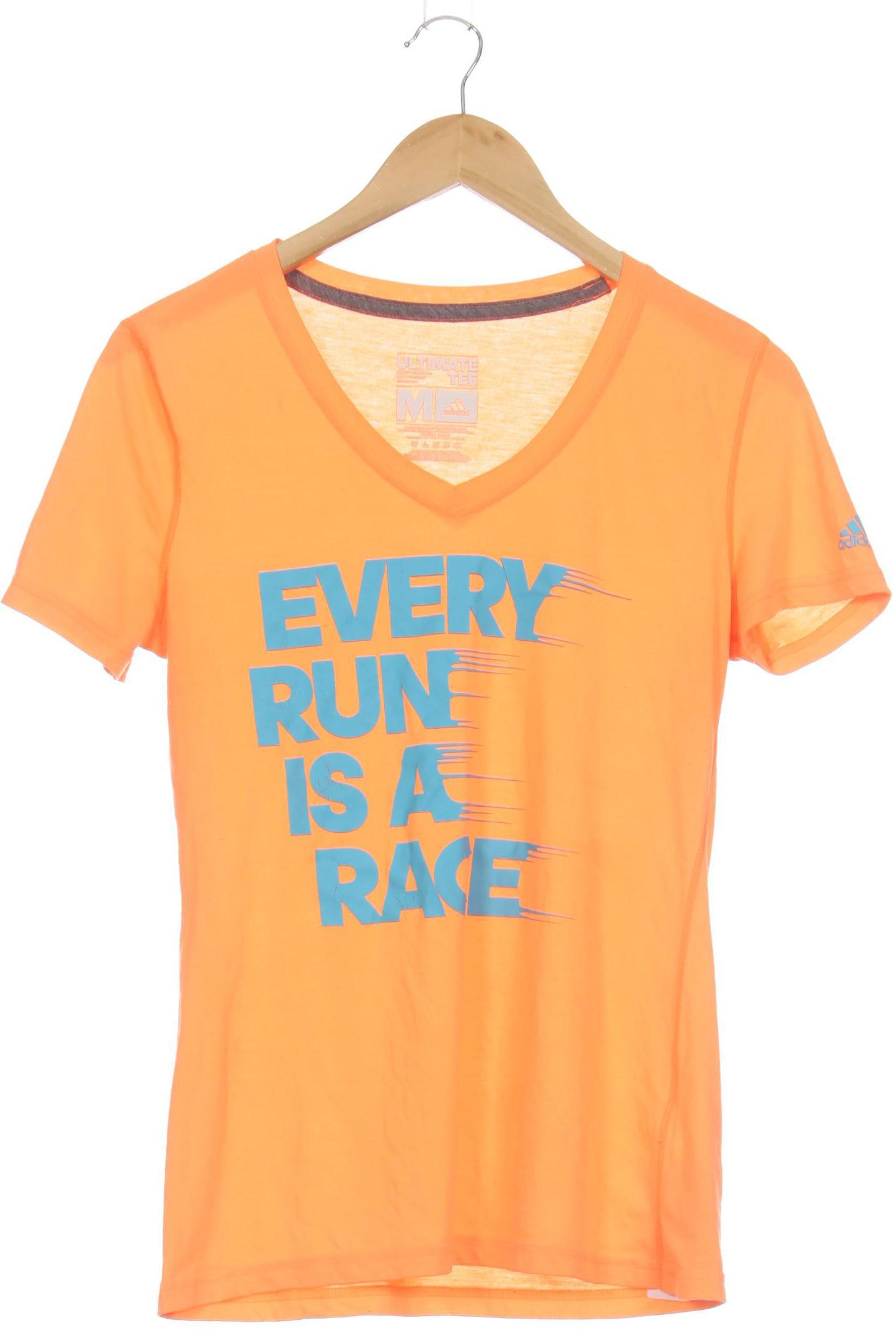 

adidas Damen T-Shirt, orange, Gr.