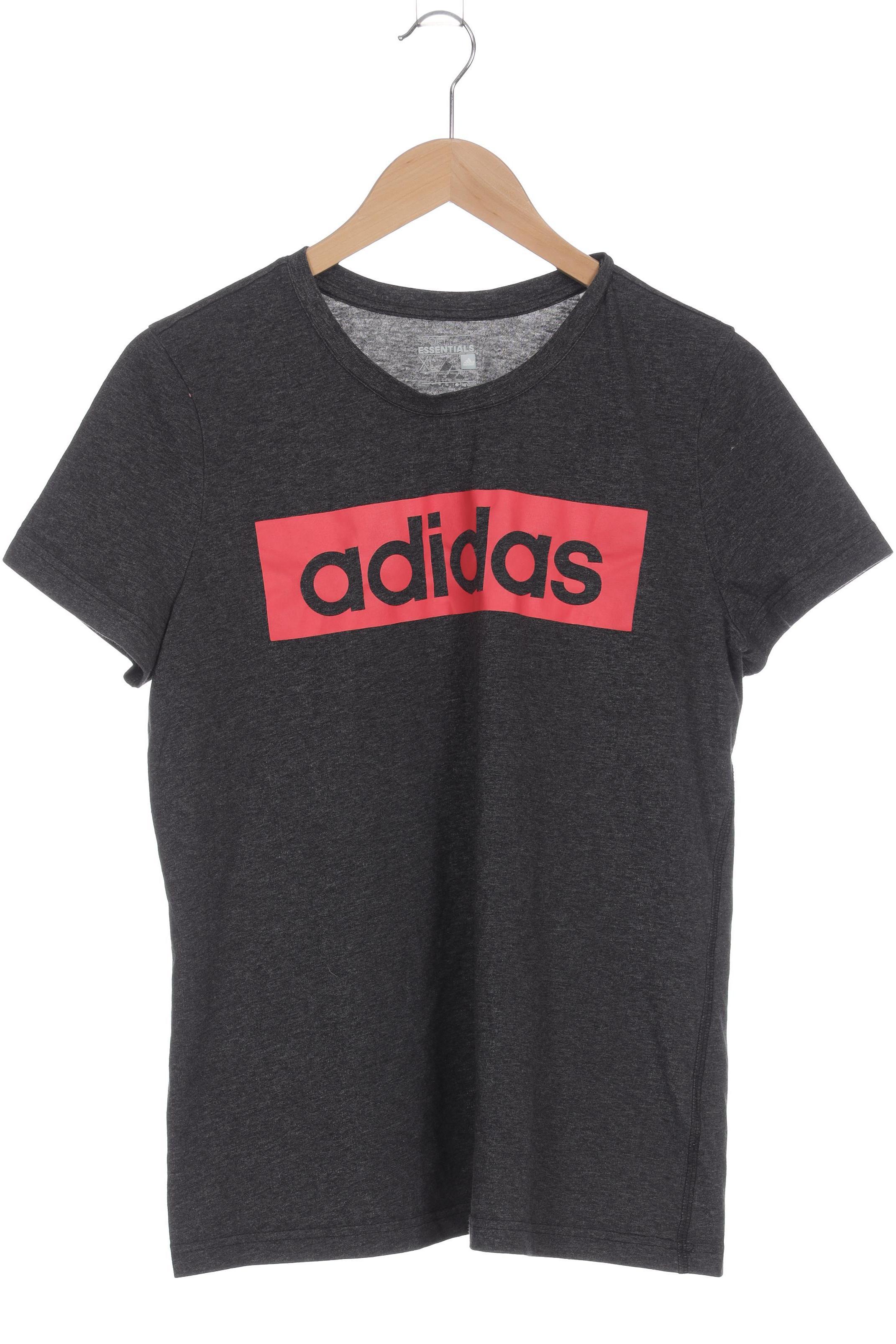 

adidas Damen T-Shirt, grau, Gr.