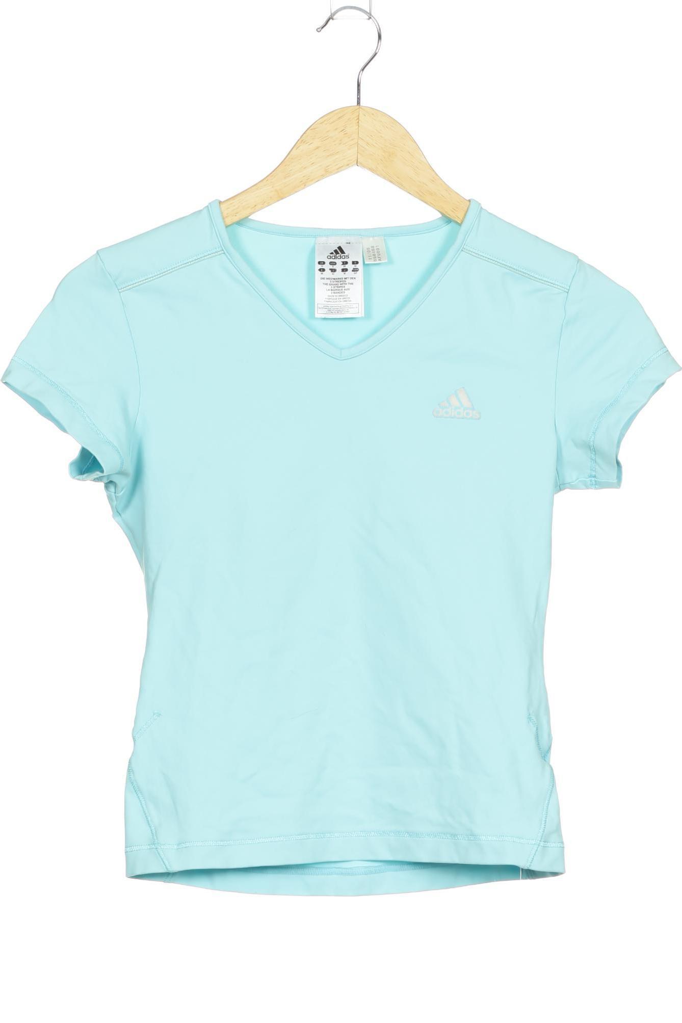 

adidas Damen T-Shirt, blau, Gr. 36