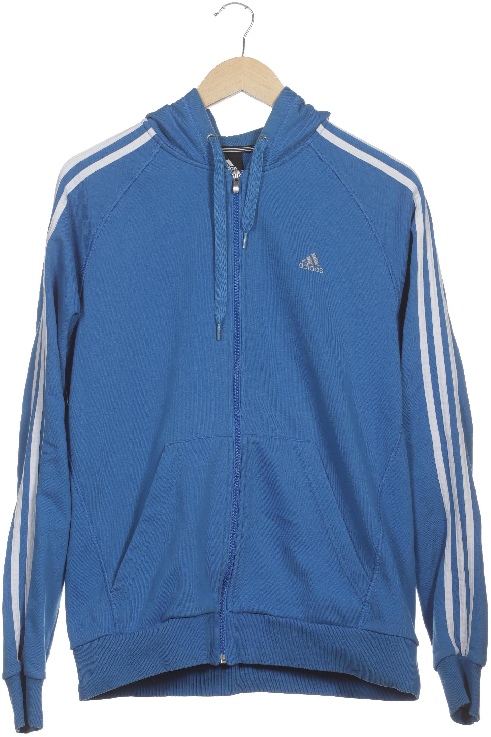 

adidas Herren Kapuzenpullover, blau, Gr.