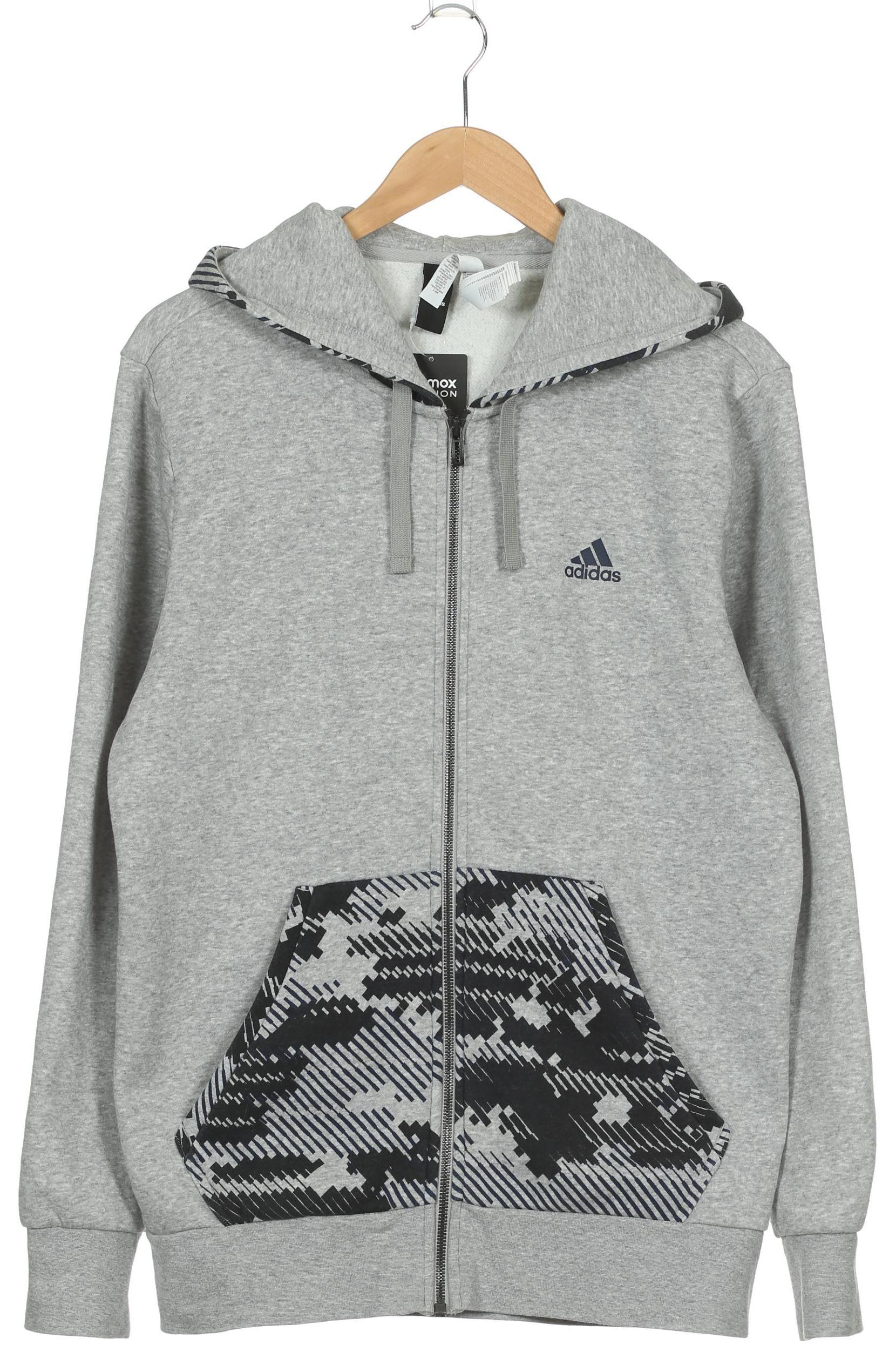 

adidas Herren Kapuzenpullover, grau, Gr.