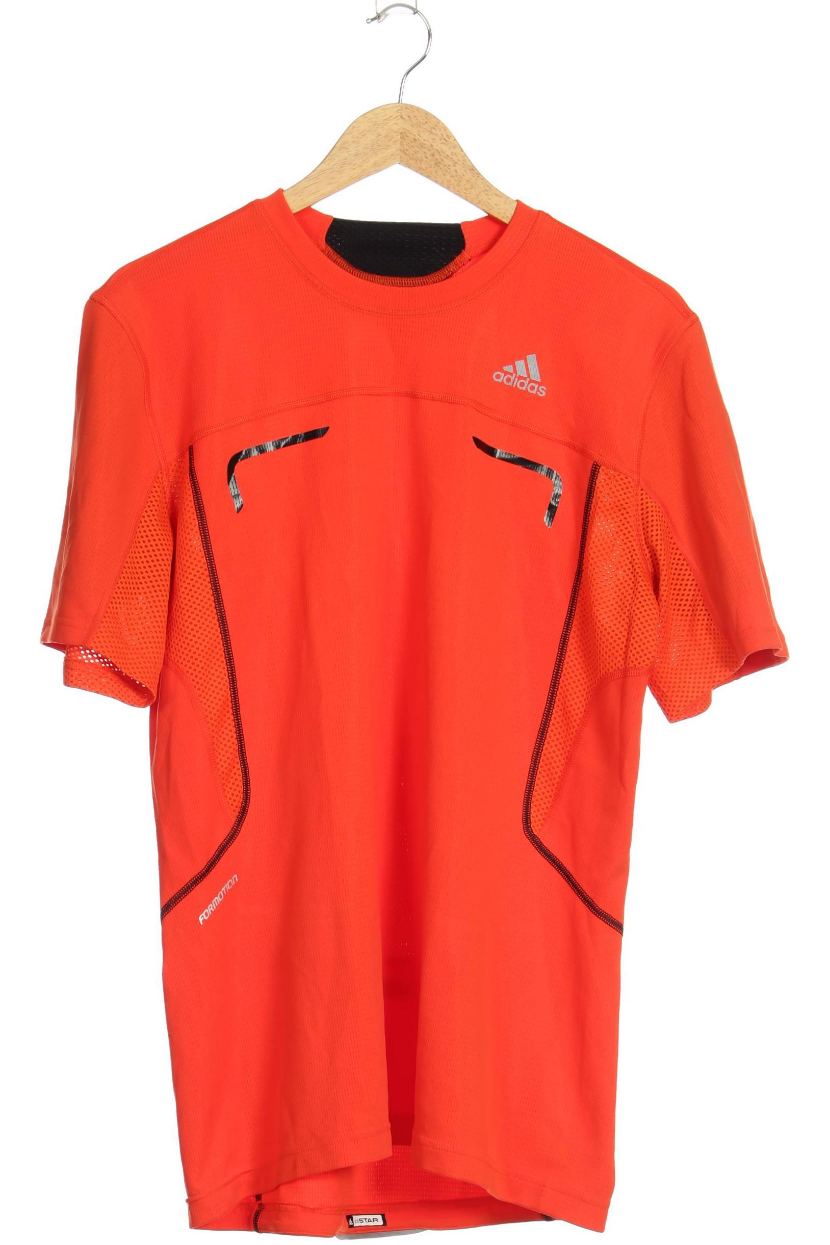 

adidas Herren T-Shirt, orange, Gr.