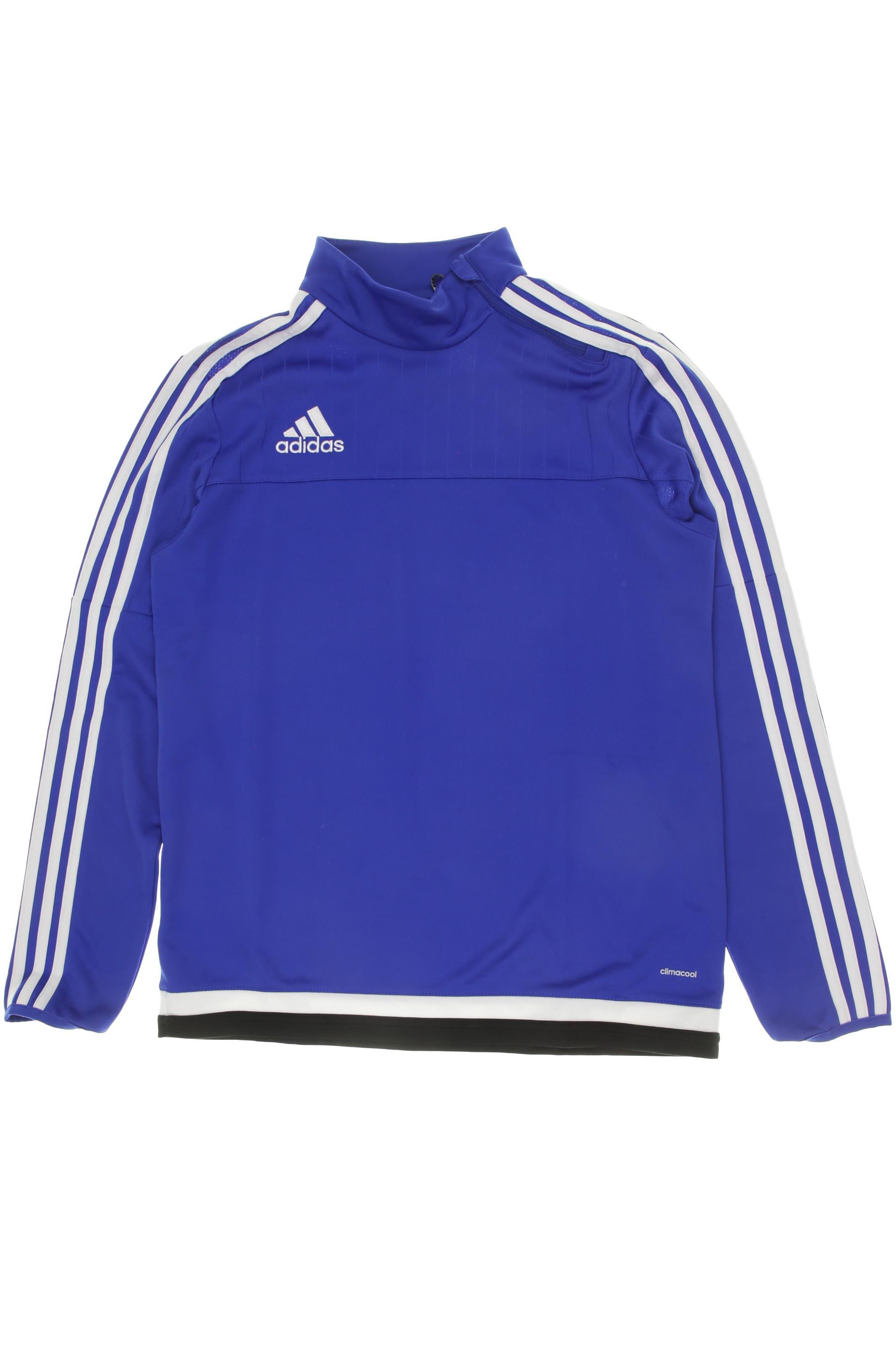

adidas Jungen Langarmshirt, blau, Gr. 164