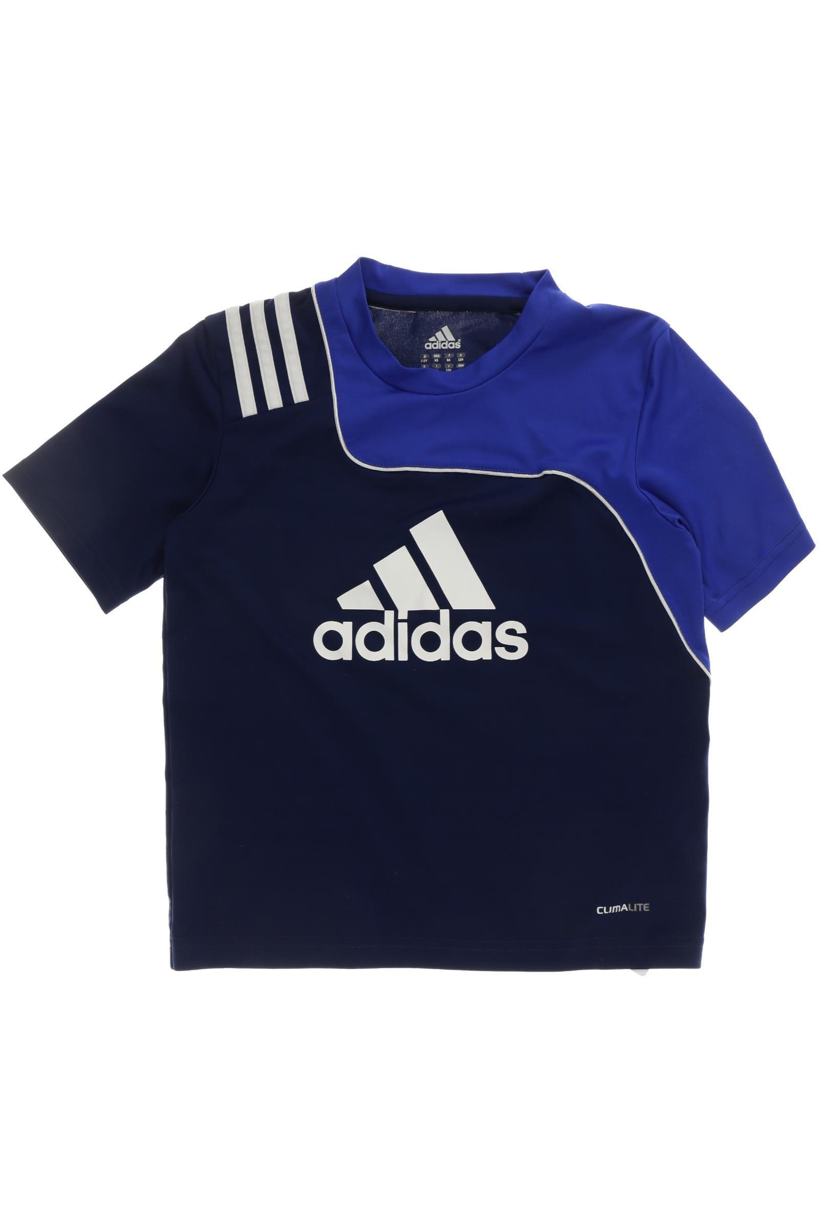 

adidas Jungen T-Shirt, blau, Gr. 122