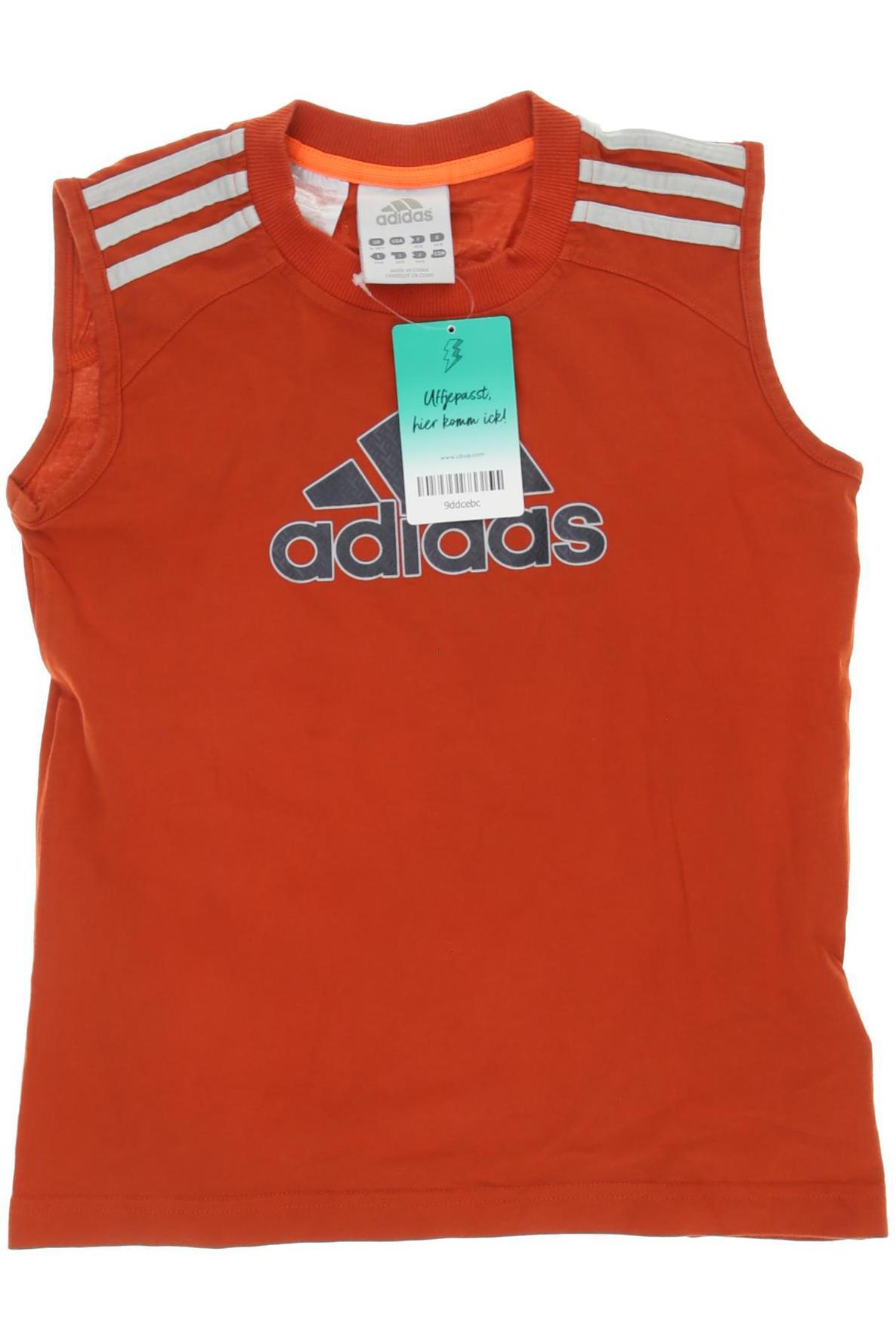 

adidas Jungen T-Shirt, orange, Gr. 140