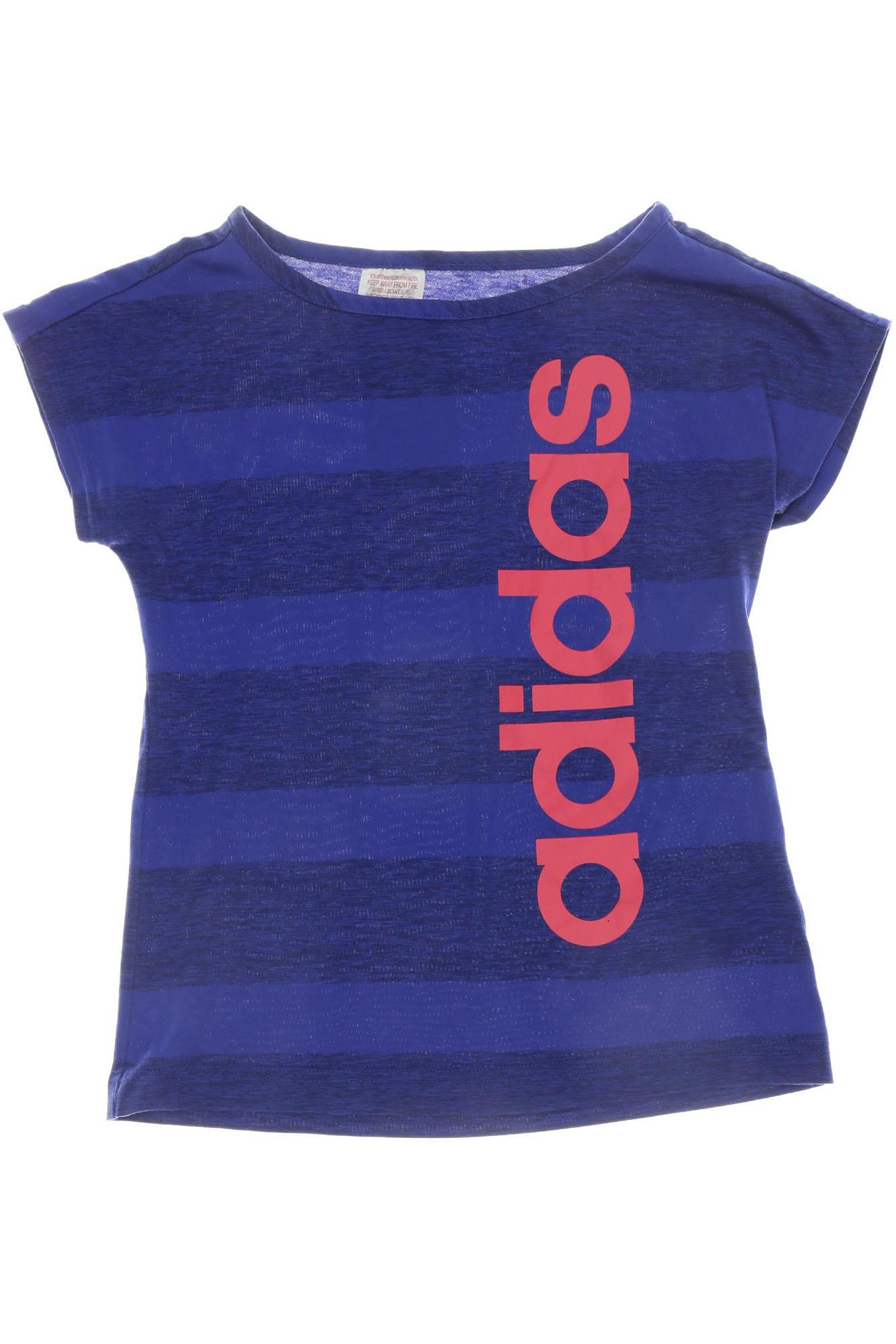 

adidas Jungen T-Shirt, blau, Gr. 134