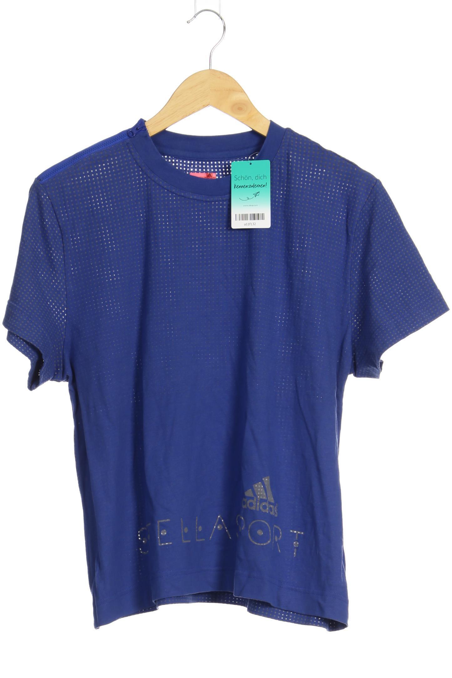 

adidas by Stella McCartney Damen T-Shirt, blau, Gr. 42