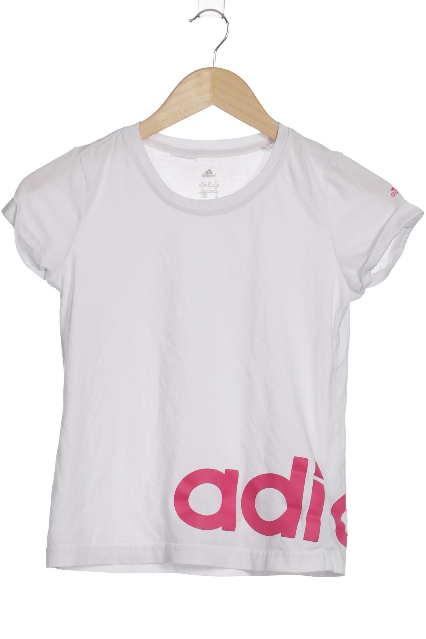 

adidas Mädchen T-Shirt, weiß, Gr. 152