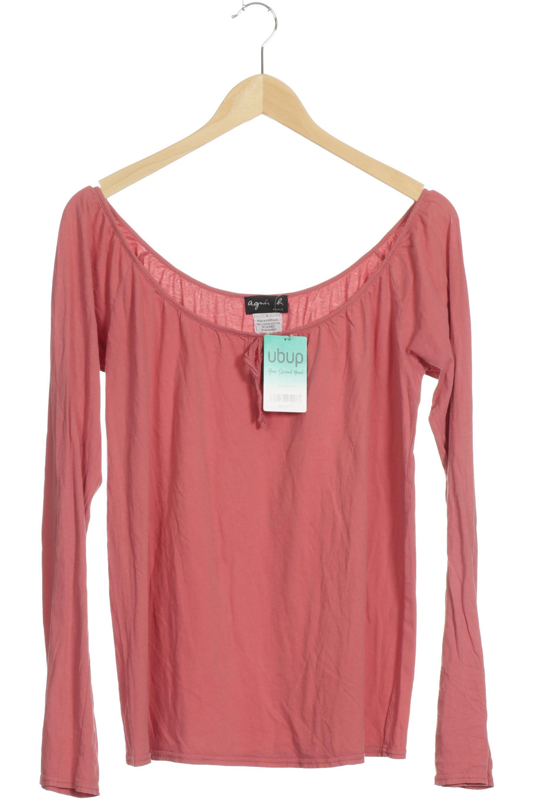 

agnes b Damen Langarmshirt, pink, Gr.