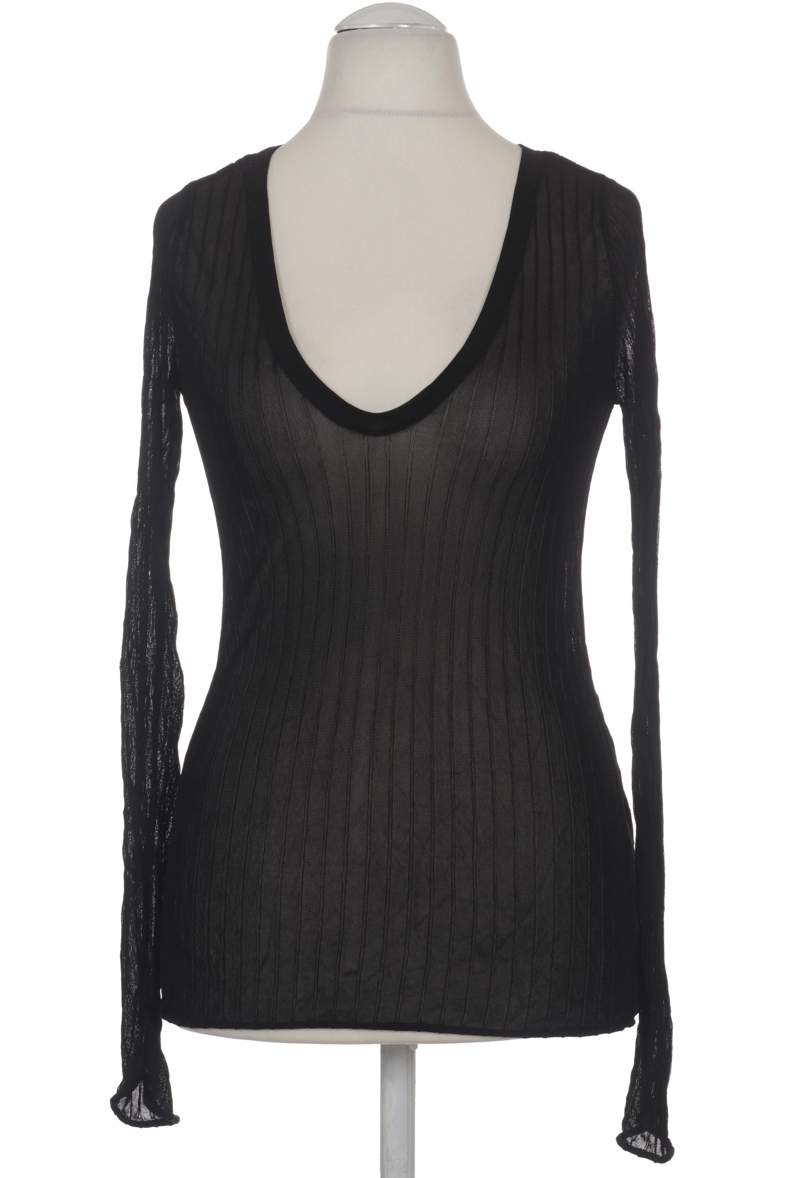 

& Other Stories Damen Langarmshirt, schwarz, Gr.