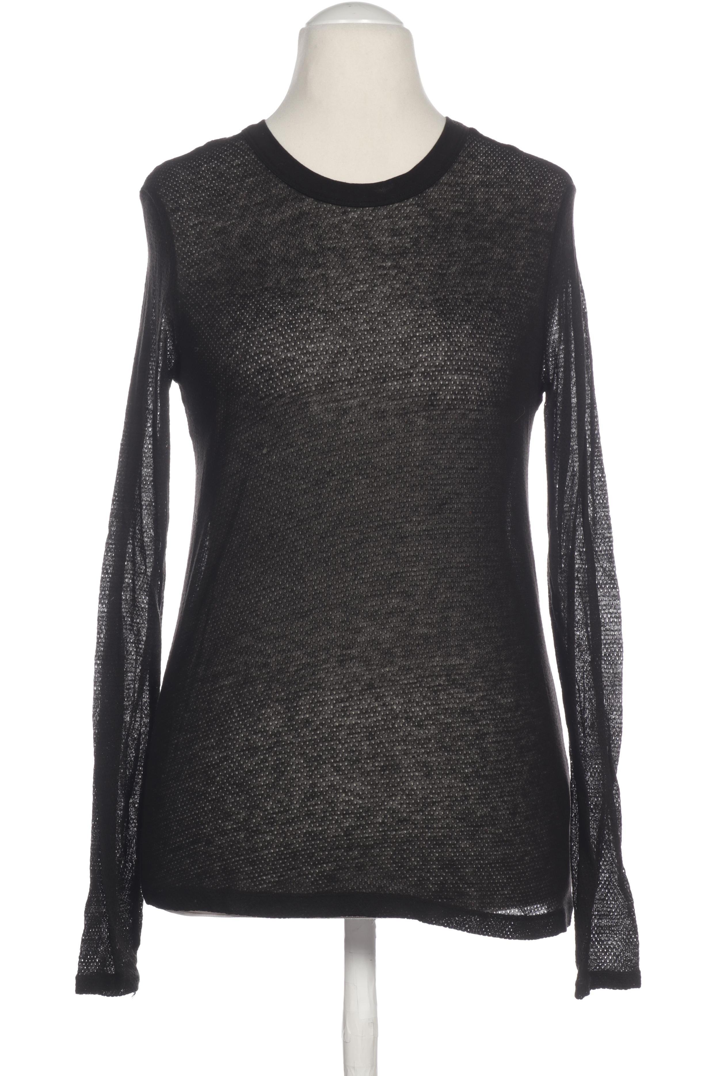 

& Other Stories Damen Langarmshirt, schwarz, Gr. 38