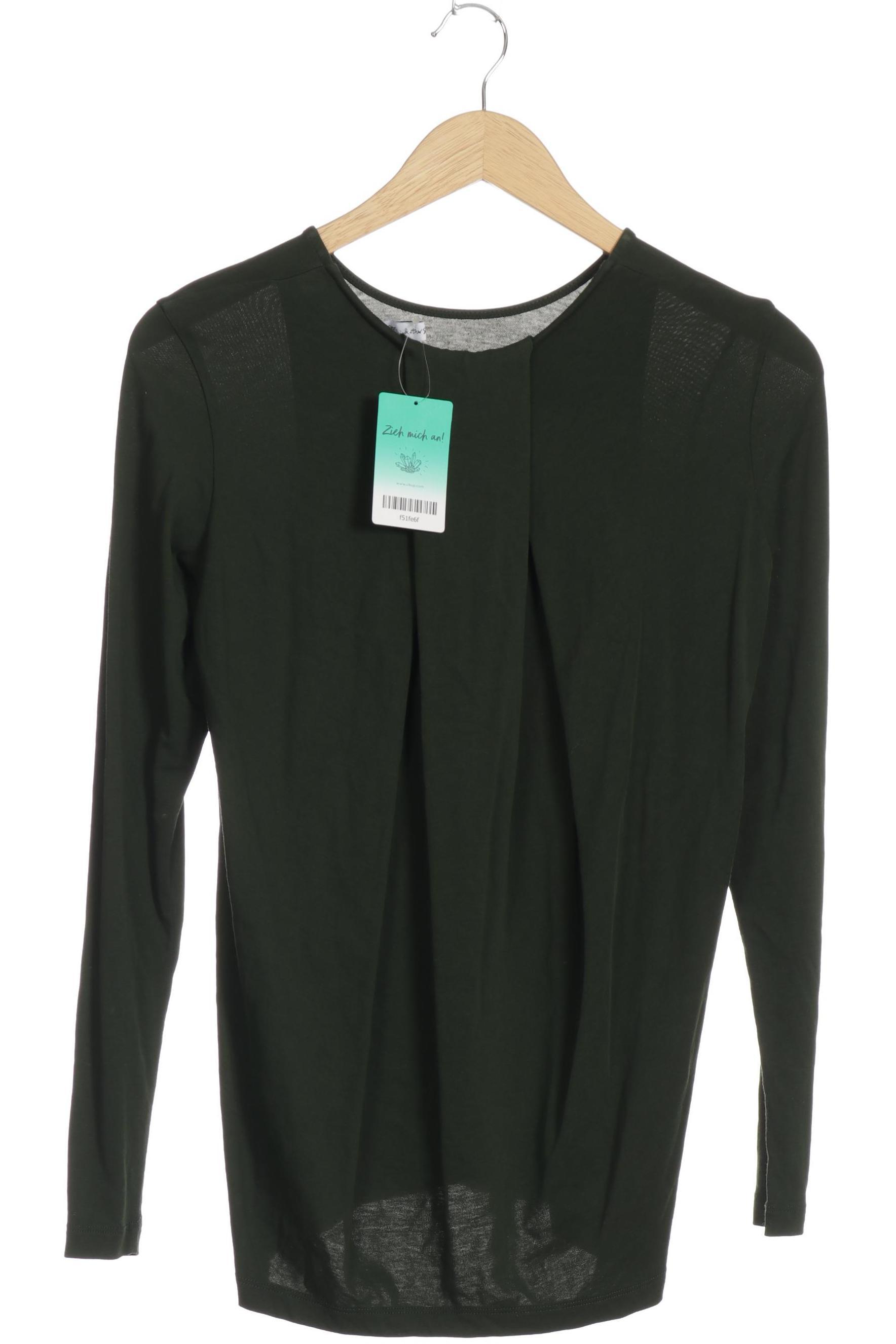 

& Other Stories Damen Langarmshirt, grün, Gr. 36