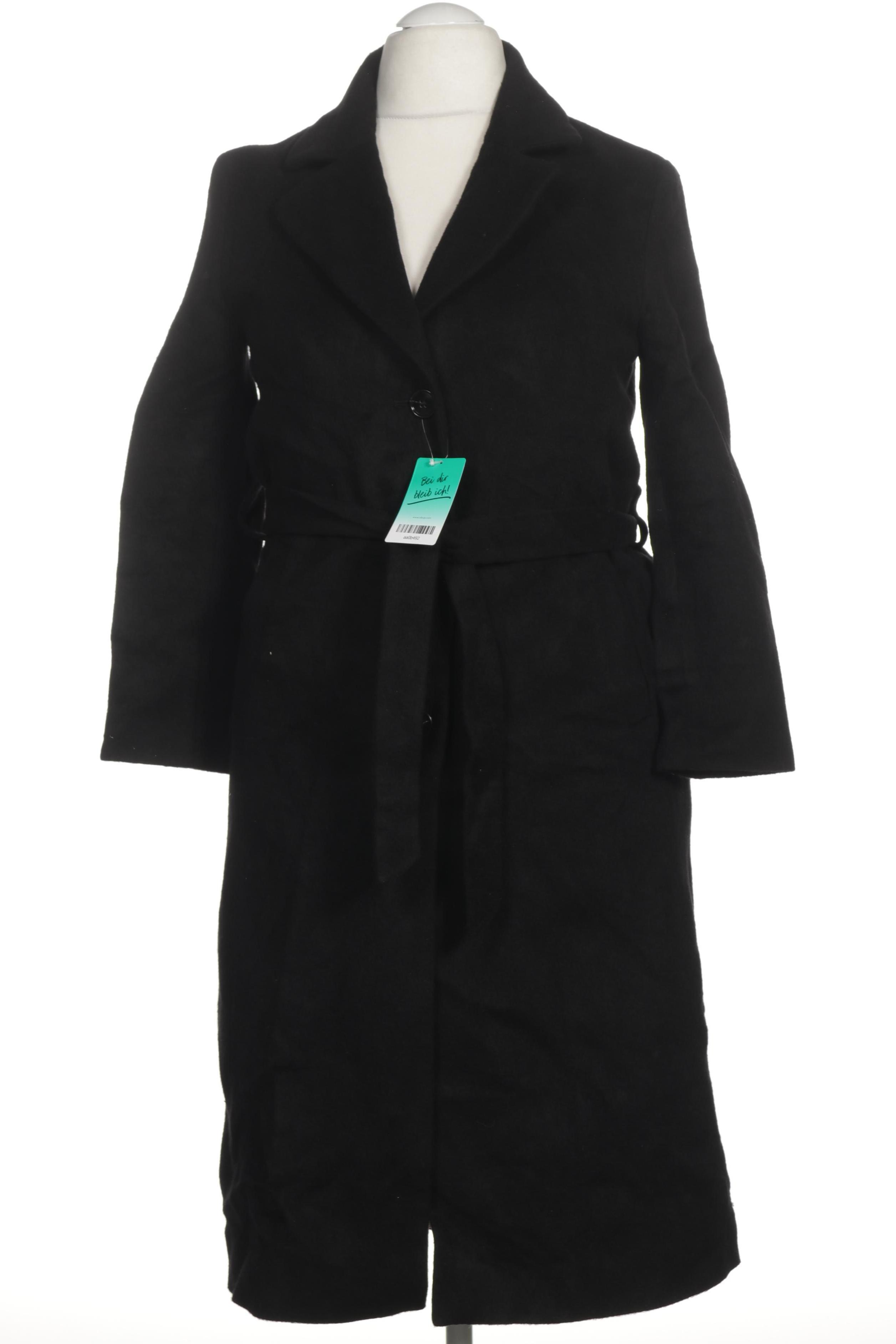 

& Other Stories Damen Mantel, schwarz, Gr.