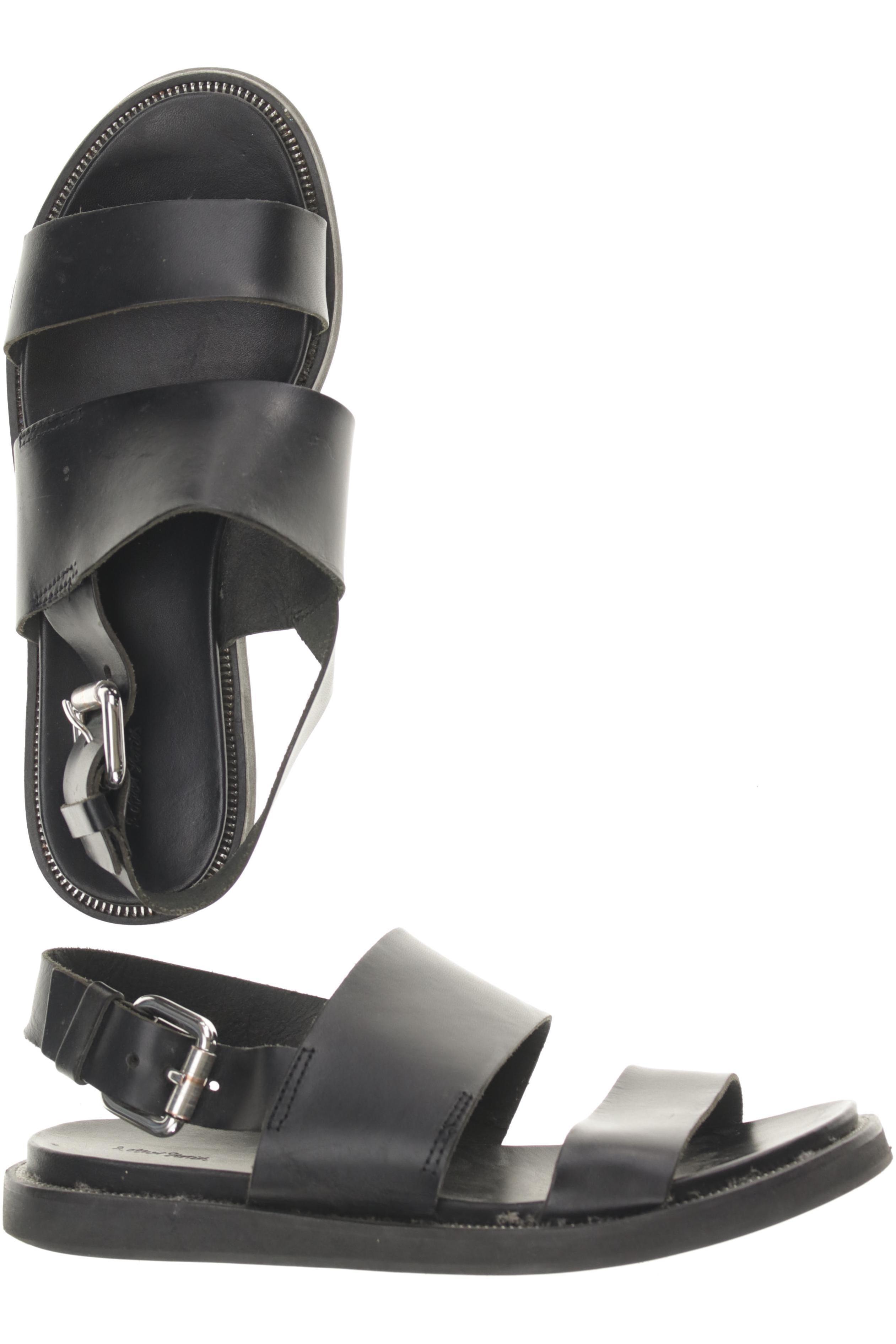 

& Other Stories Damen Sandale, schwarz, Gr. 38