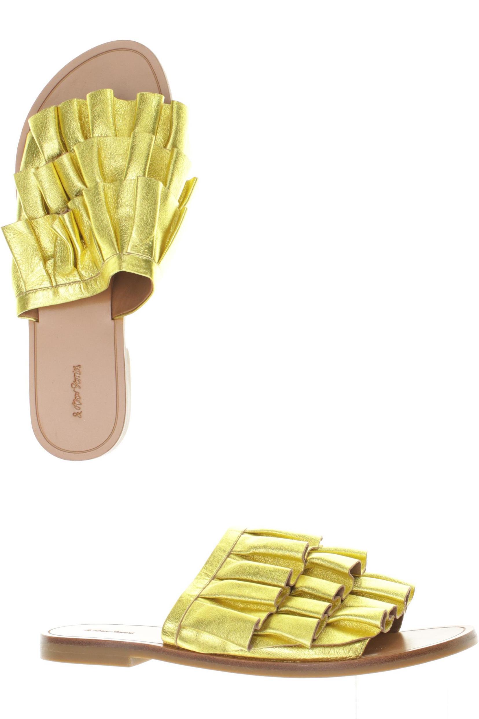 

& Other Stories Damen Sandale, gelb, Gr. 37