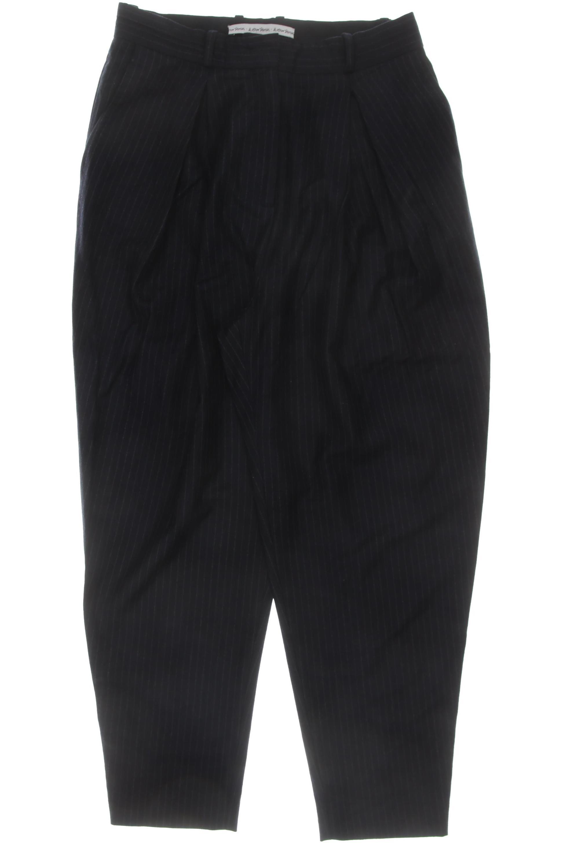 

& Other Stories Damen Stoffhose, blau, Gr. 36