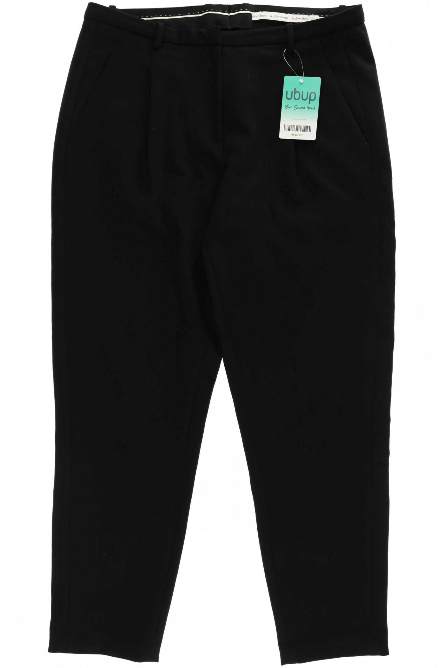 

& Other Stories Damen Stoffhose, schwarz, Gr. 36